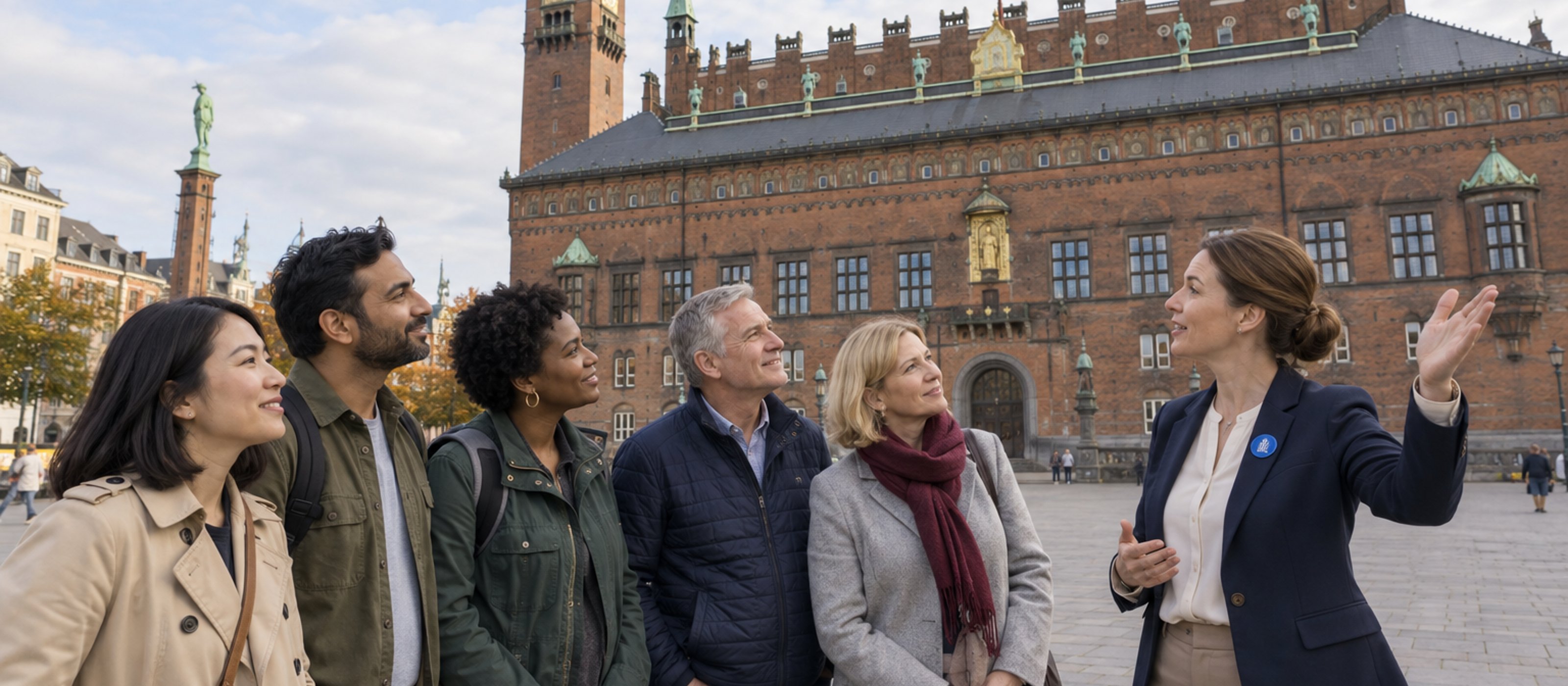 Kopenhagen: Tour durch das Rathaus & zur Weltzeituhr von Jens Olsen