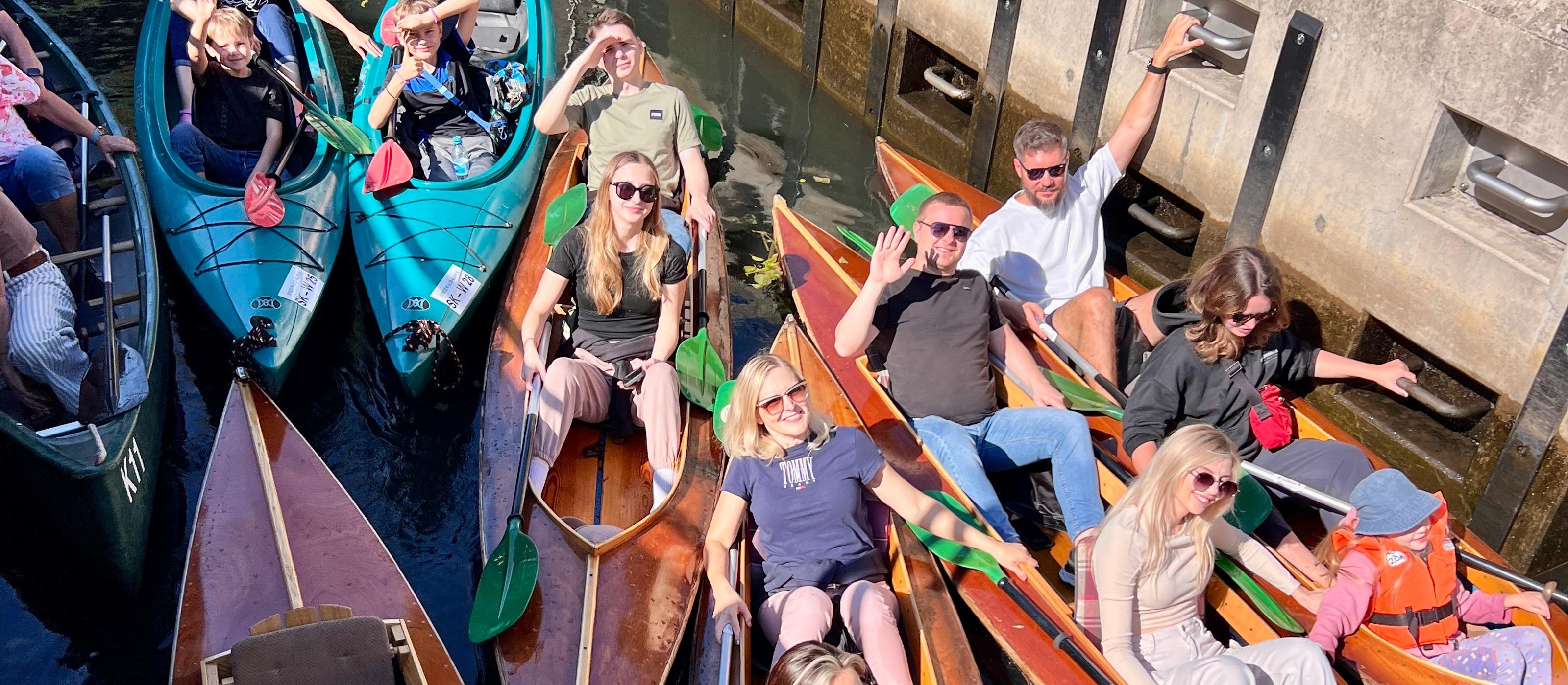 Spreewald Kayak celodenní výlet s jízdou vlakem