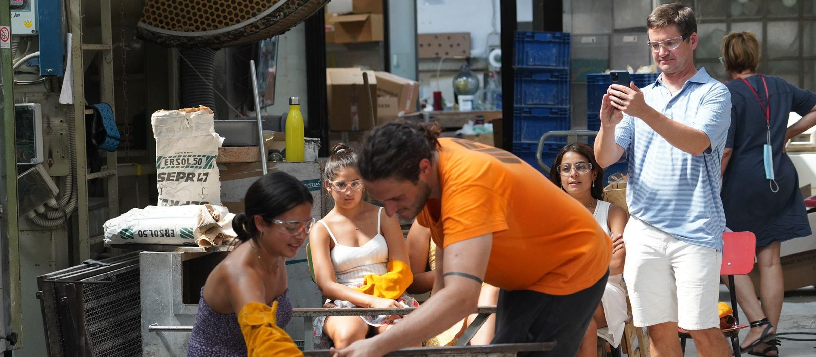 Murano Tiefgehende Glasfabrik Geführte Tour