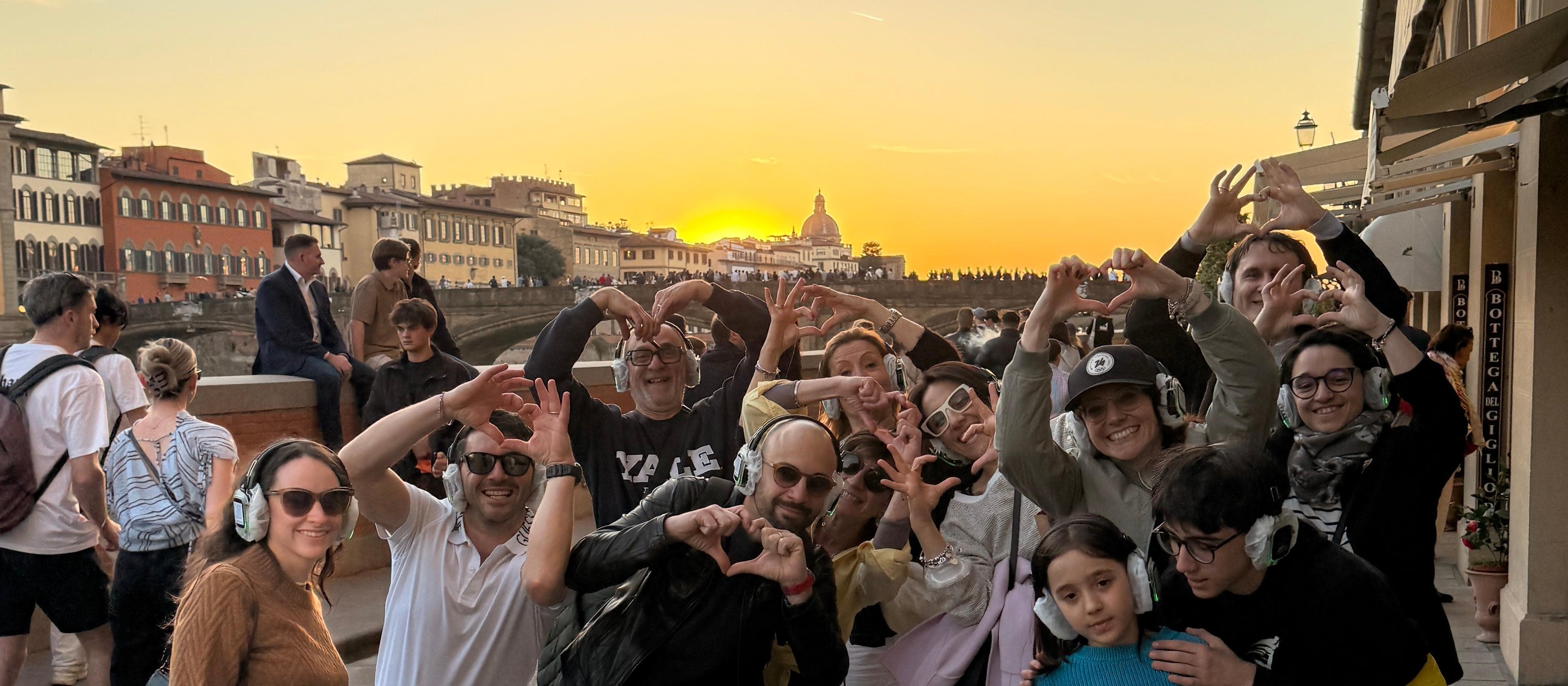 Florenz: Silent-Disco-Rundgang & Aperol Spritz