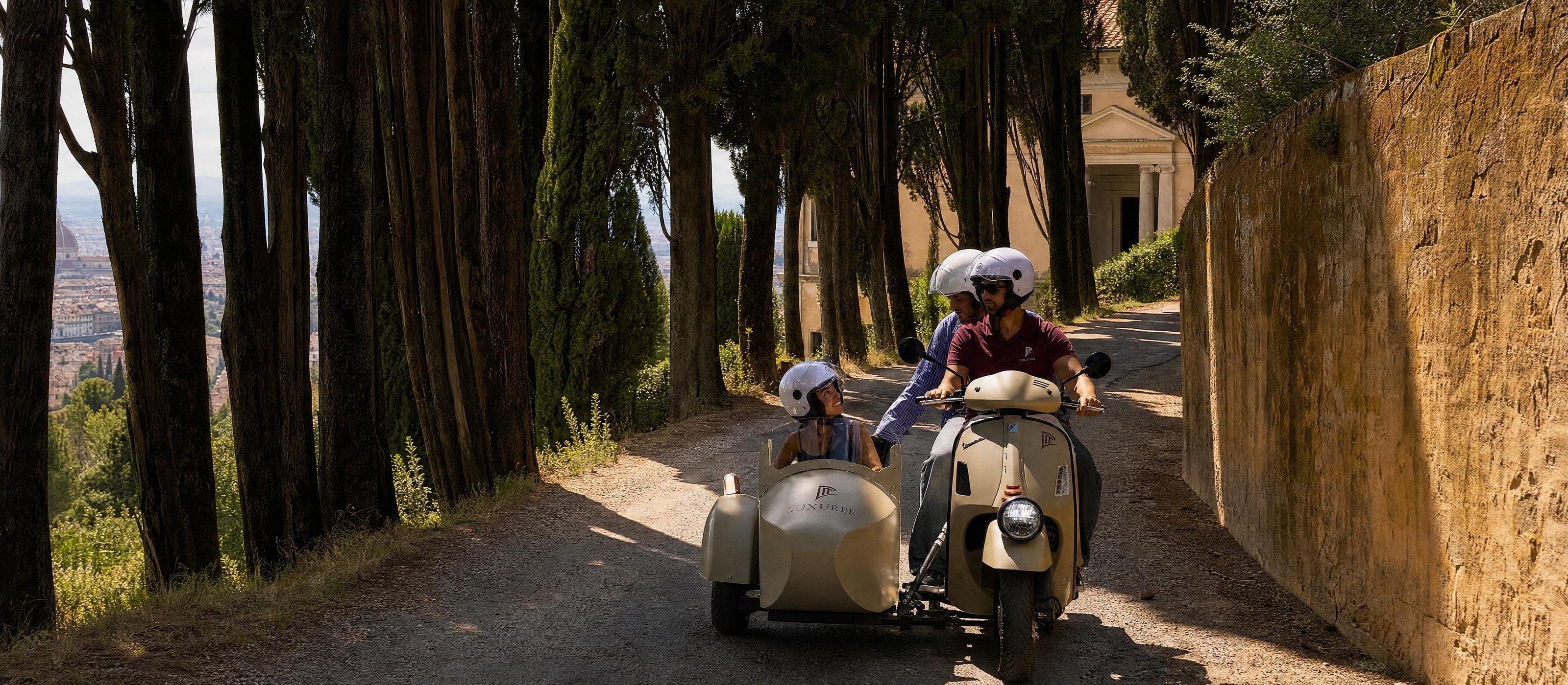 Vespa Sidecar Tour: Highlights of Florence and the Hills