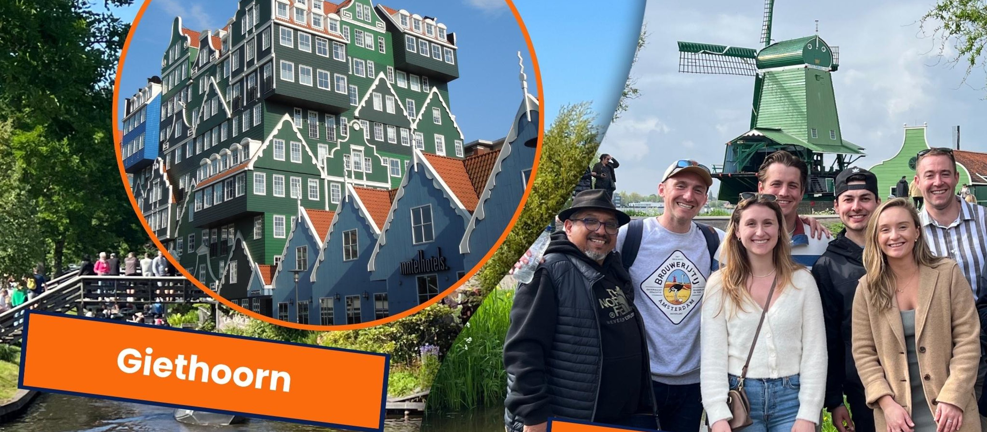 Zaanse Schans, LEGO Hotel, Giethoorn (Small Group)