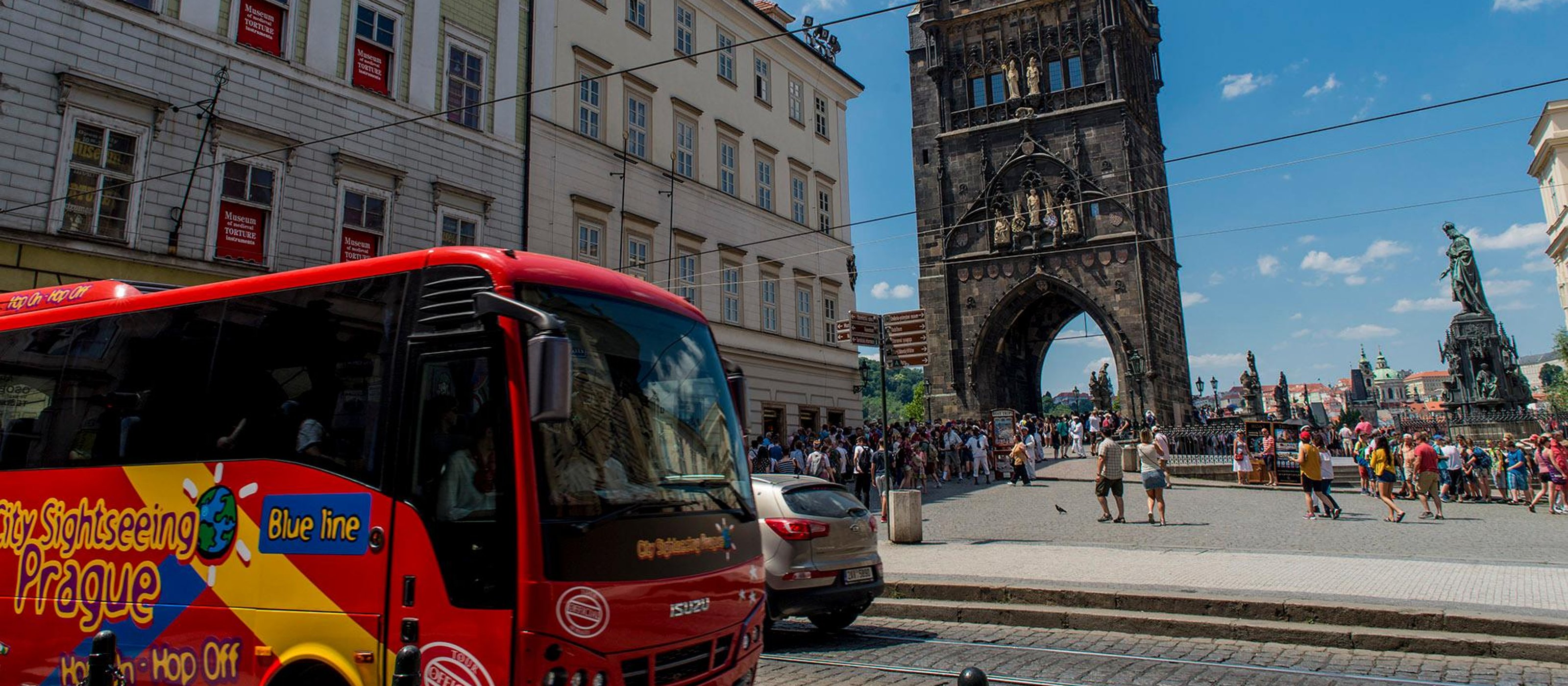 Prag: Prager Burg Audioguide & Hop-On-Hop-Off-Bustour-Optionen: Private Option verfügbar