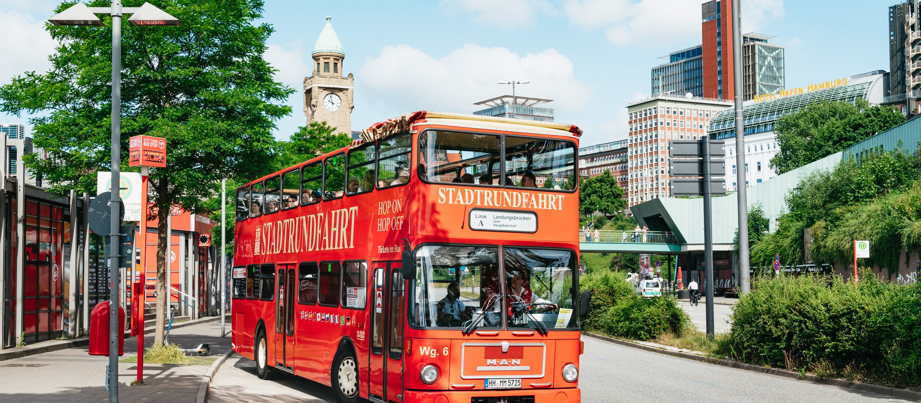 Hamburg: Hop-on Hop-off Bootstour + Cap San Diego Eintrittskarte