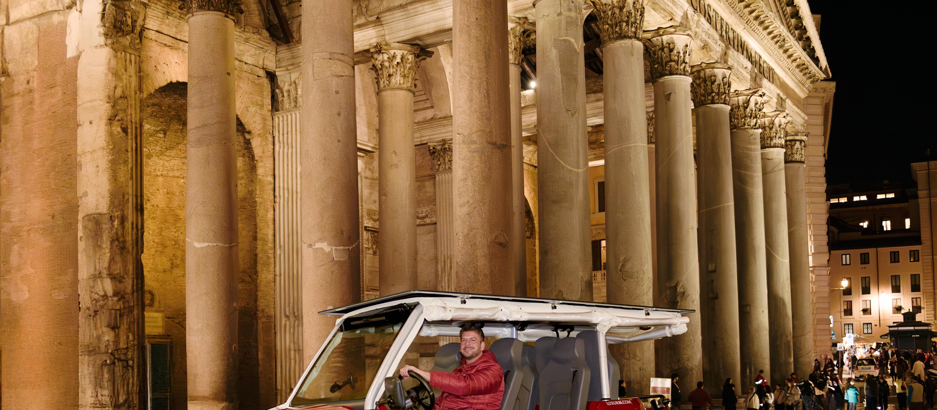 Golfwagen Tour: Florenz bei Nacht im Handumdrehen