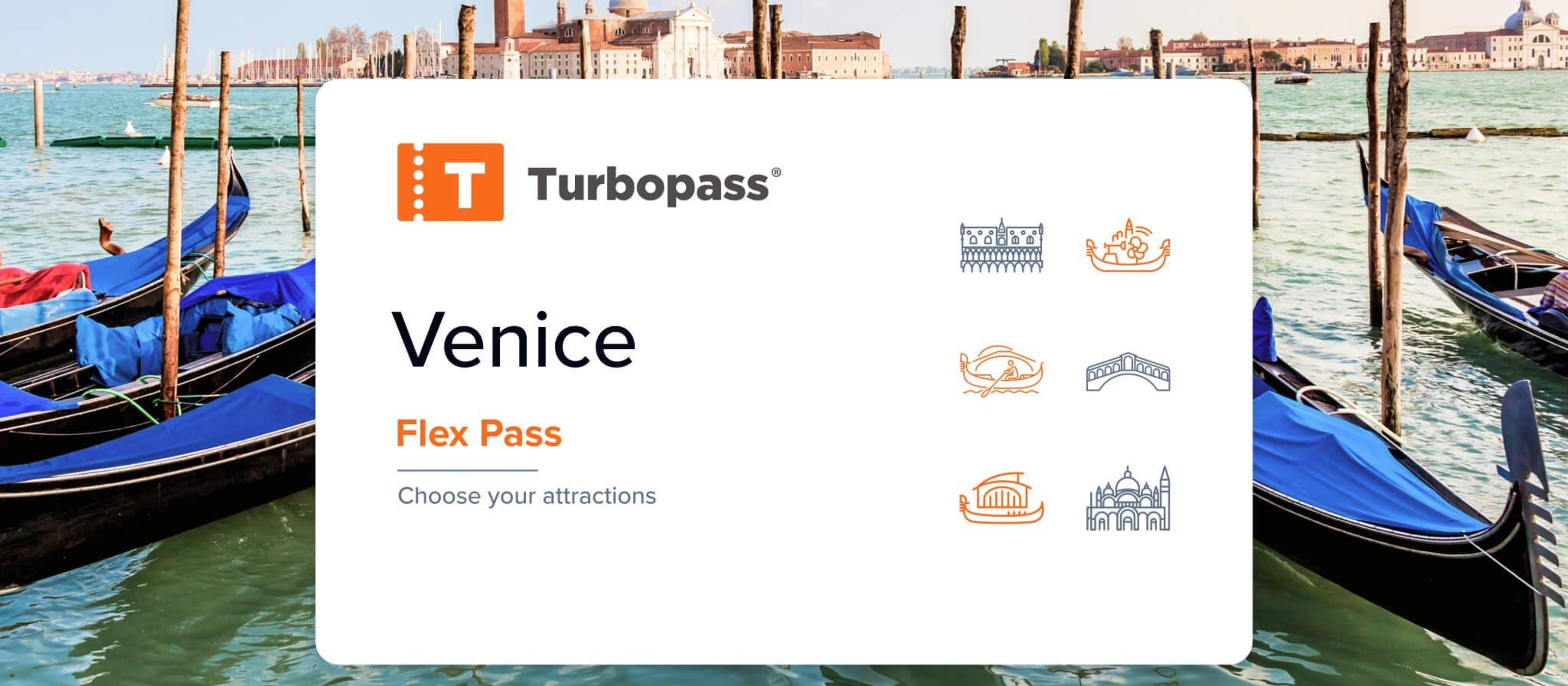 Flex-Pass mit Gondel, Dogenpalast & Markusplatz
