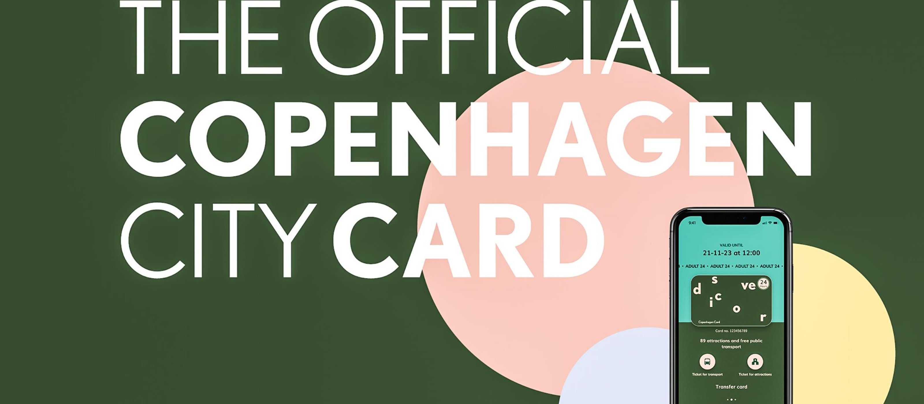 Copenhagen Card - DISCOVER80+ Attraktionen inkl. Tivoli Gärten + Transport