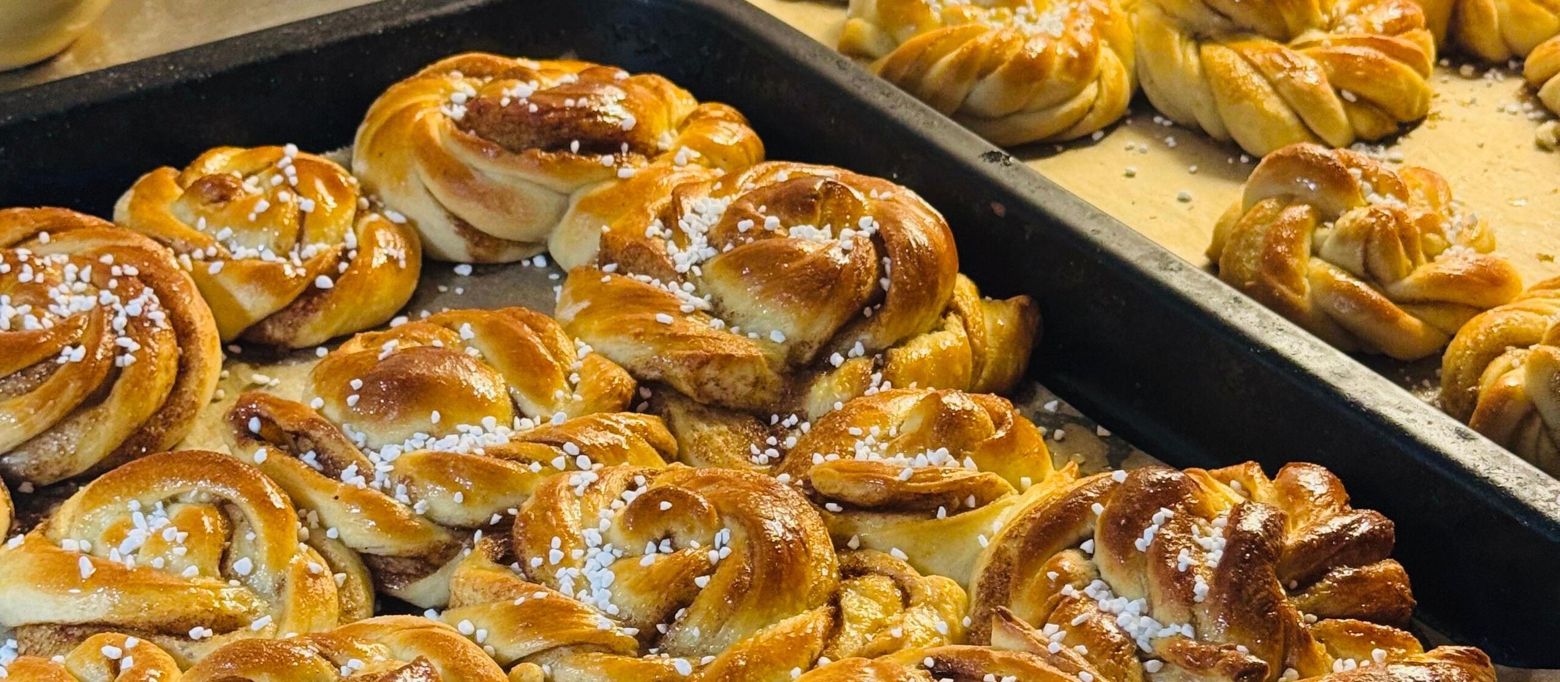 Schwedischer Zimtschnecken-Backkurs mit Einheimischem