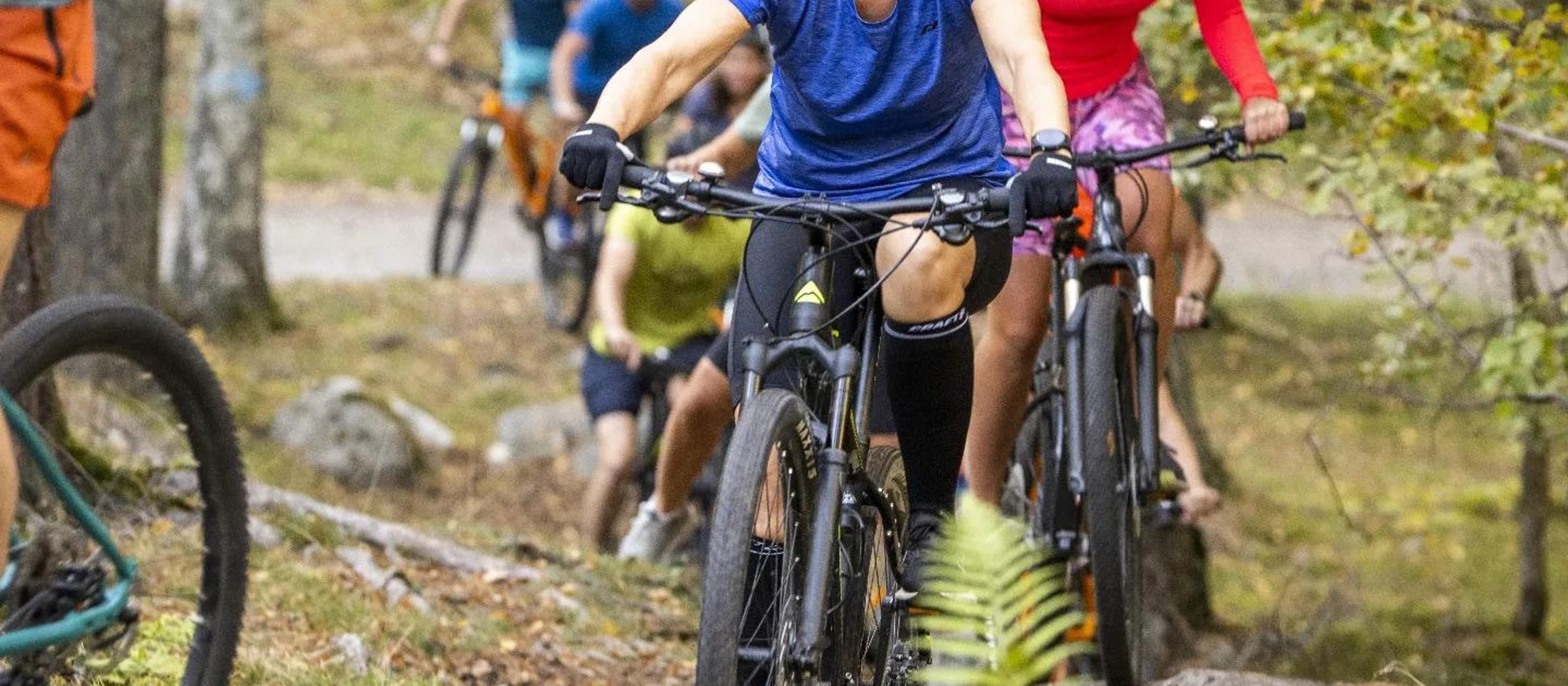 Uppsala Mountainbike-Verleih mit Helm