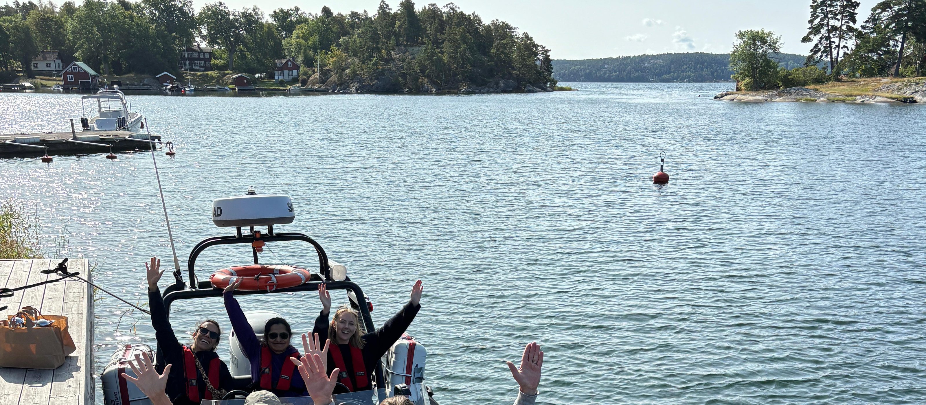 Guided Archipelago speedboat tours from Saltsjöbaden