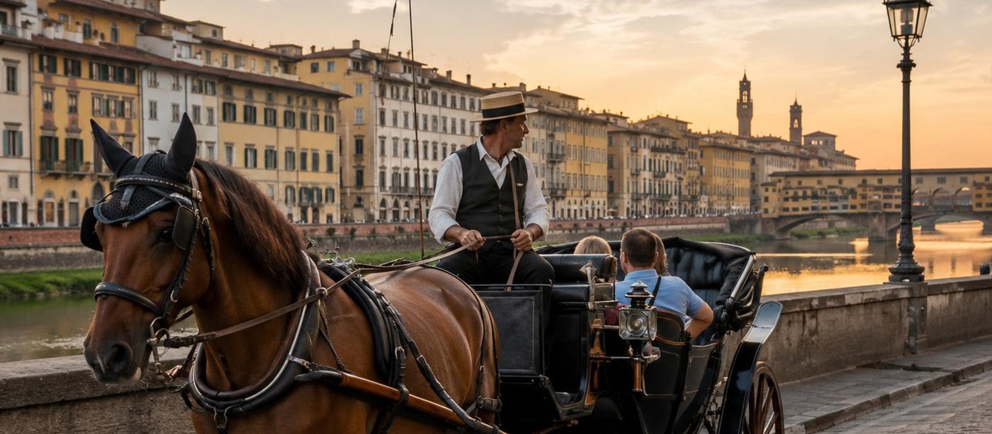 Horse-Drawn Carriage Tour in Florence: Romantic Ride in the Heart of Florence30 minutes -