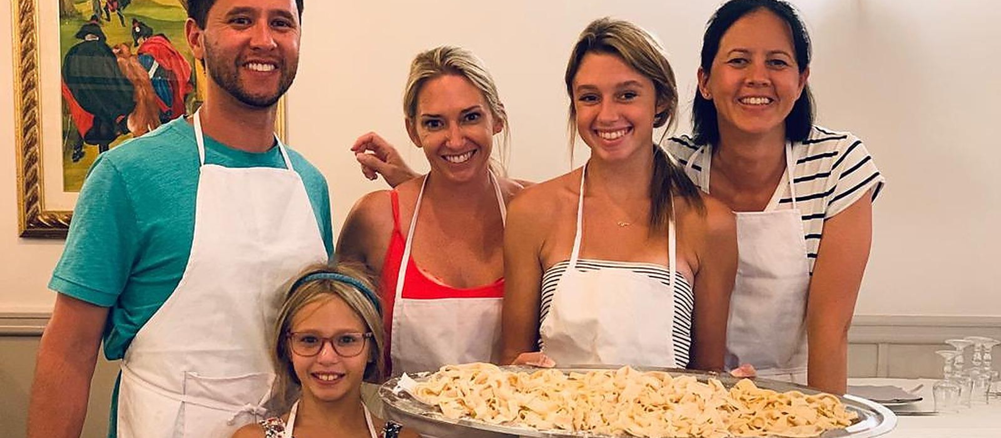Siena-Pasta- und Tiramisu-Kochkurs mit Wein