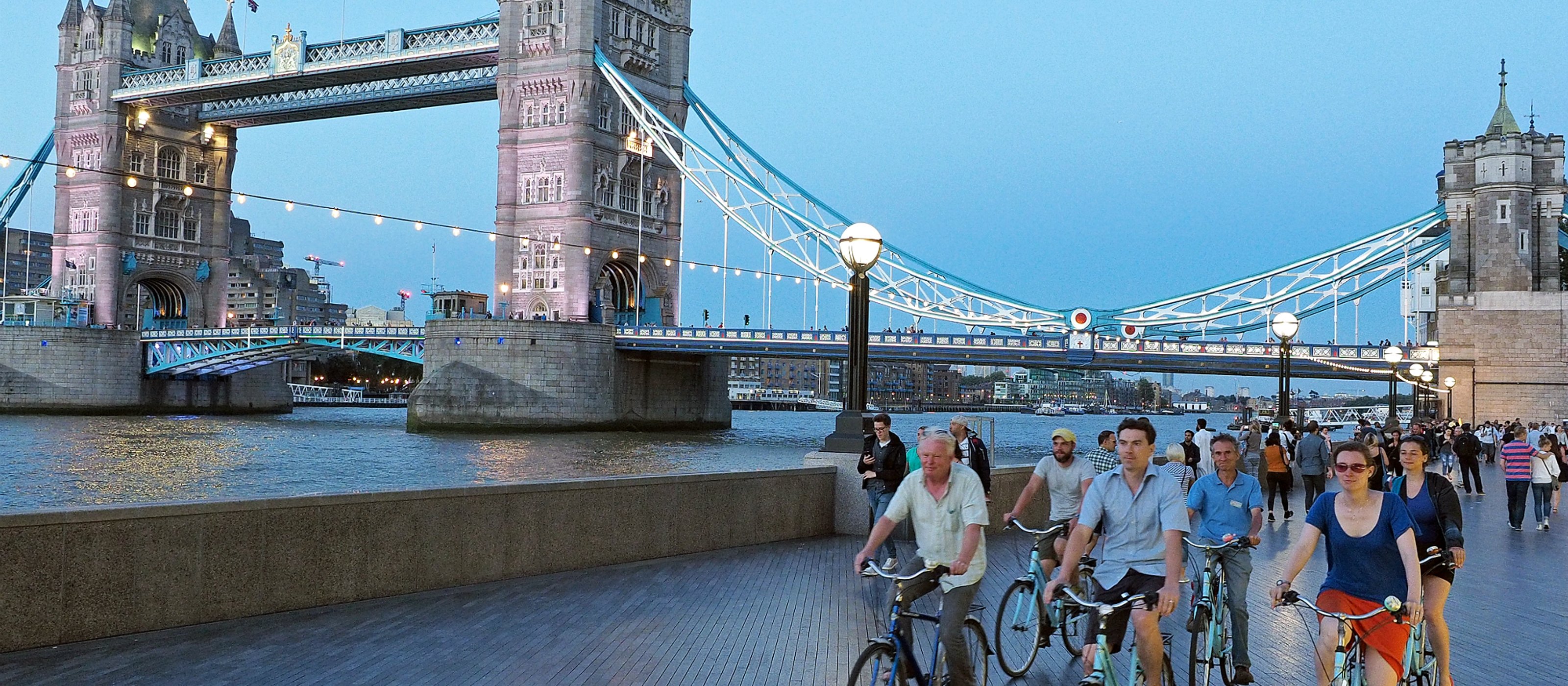 London 3-stündige Sonnenuntergangs-Fahrradtour