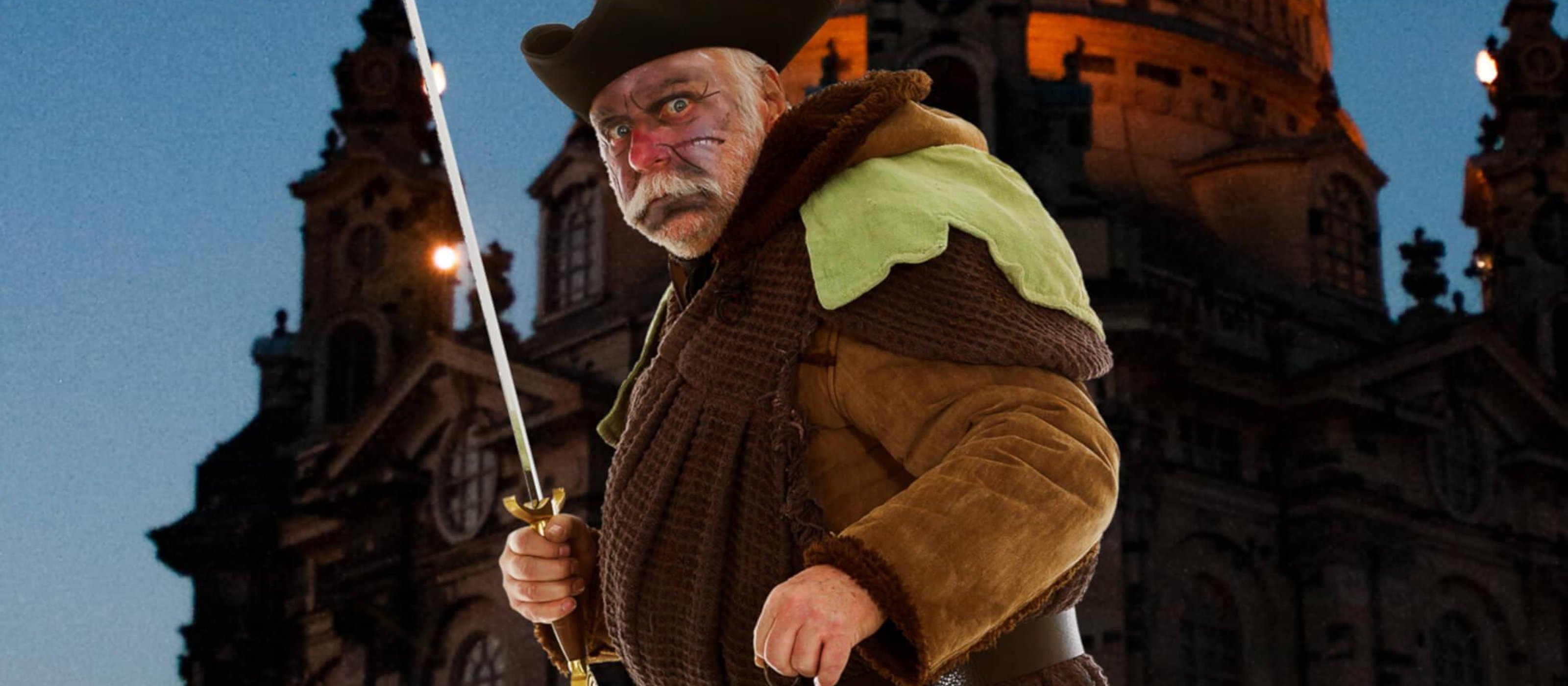 Durch die Nacht mit Dresdens Kerkermeister