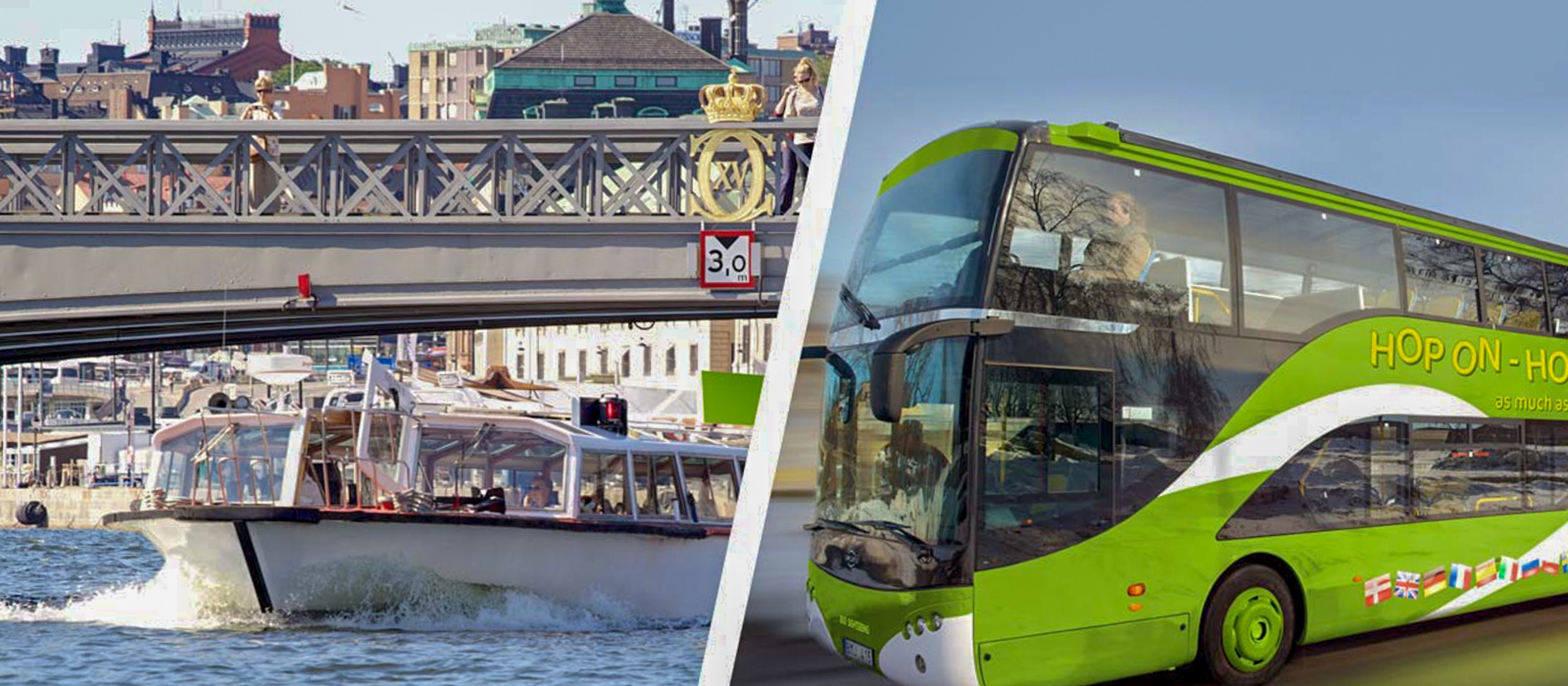 Stockholm: Hop-on Hop-off Bootstour