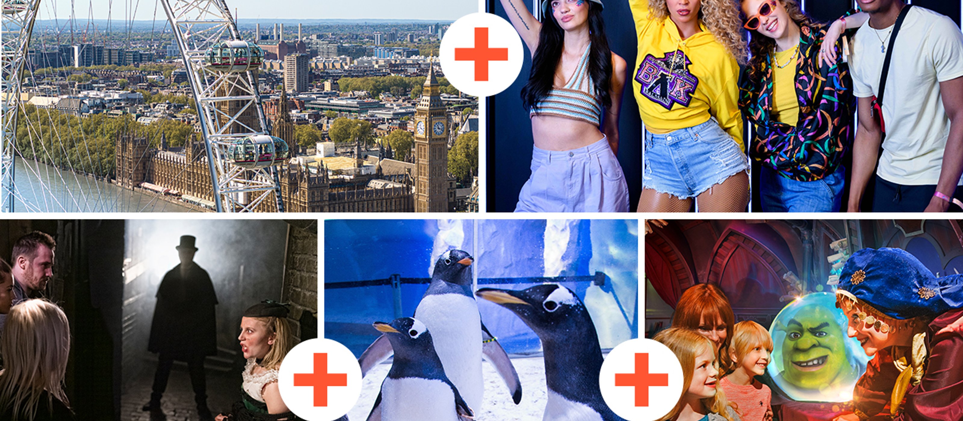 London Eye & Madame Tussauds London: Eintrittskarte