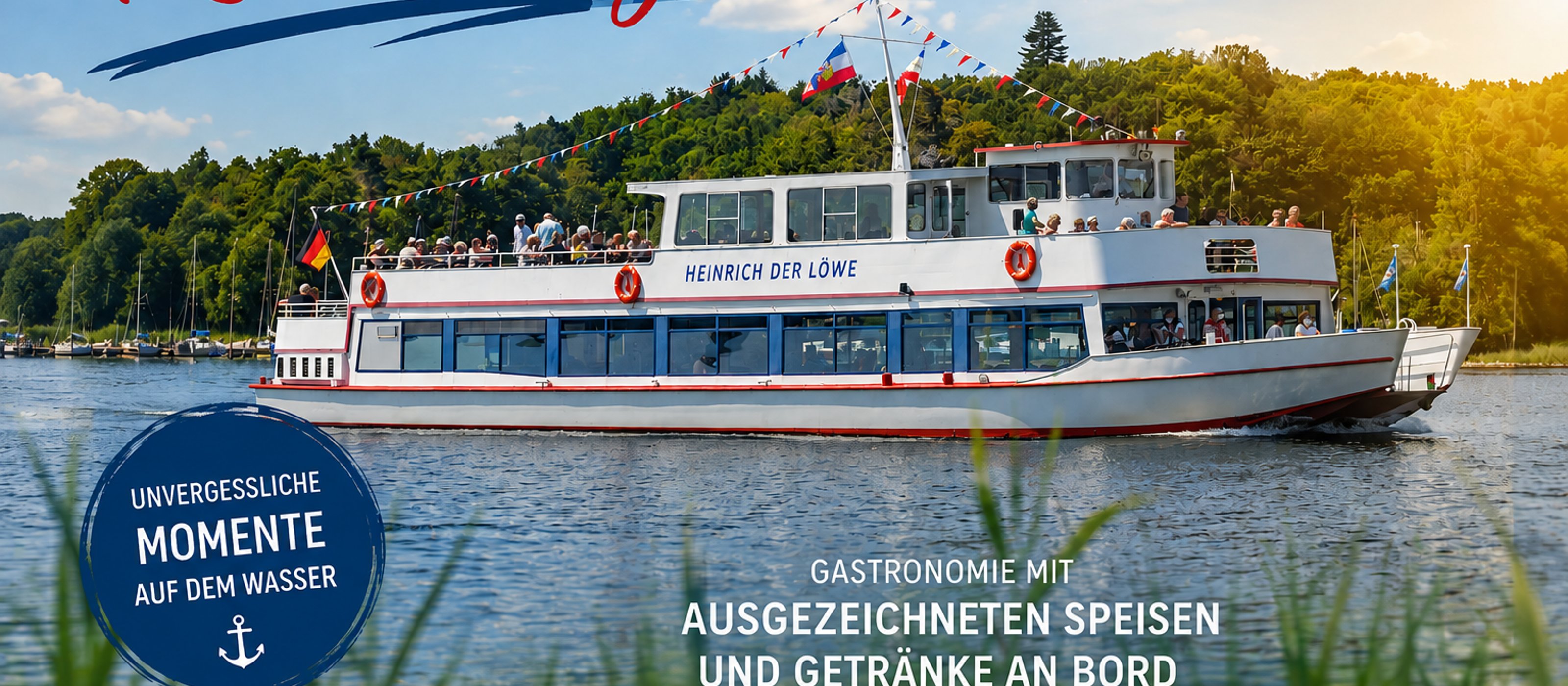 RatzeburgLake Ratzeburg: 2-Hour Historical Cruise with Entertainment