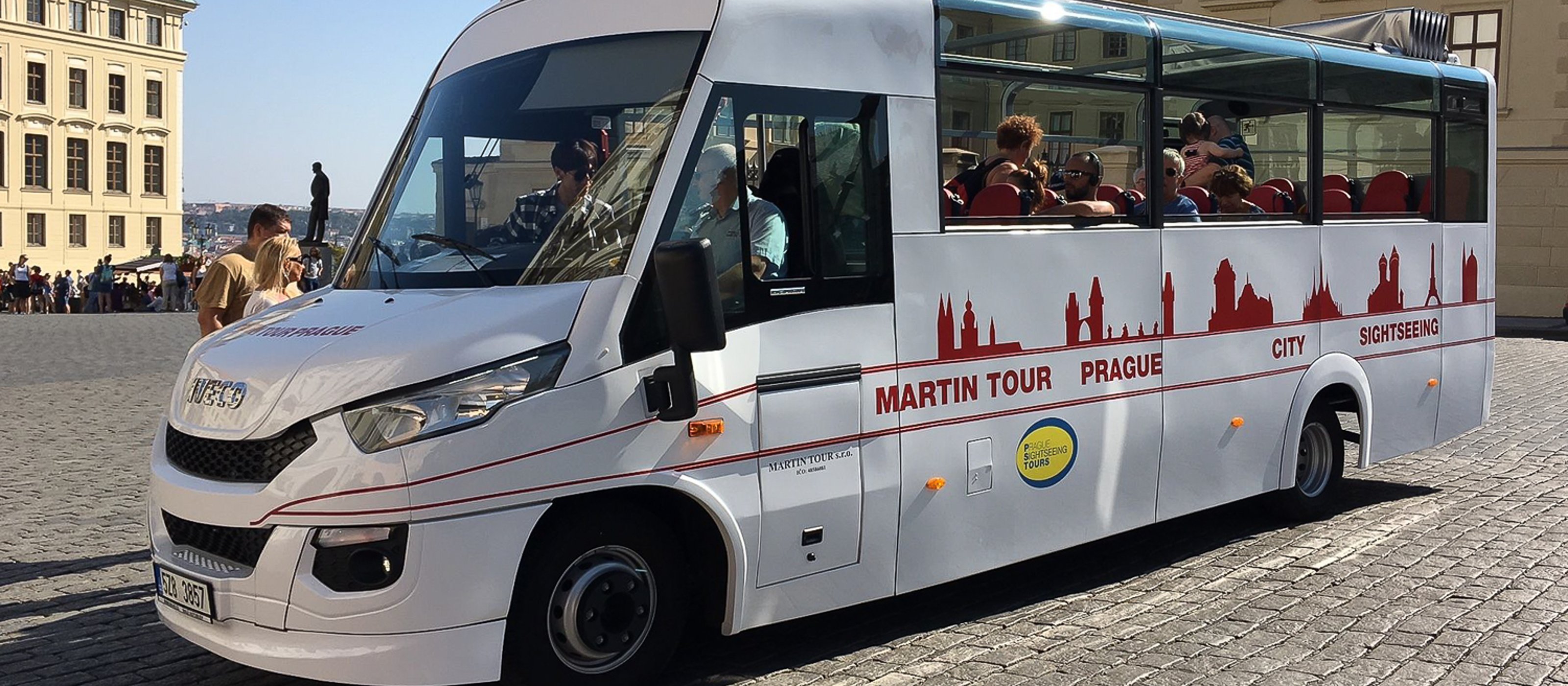 Prag: Historische Bustour durch die Innenstadt mit den Top-Sehenswürdigkeiten