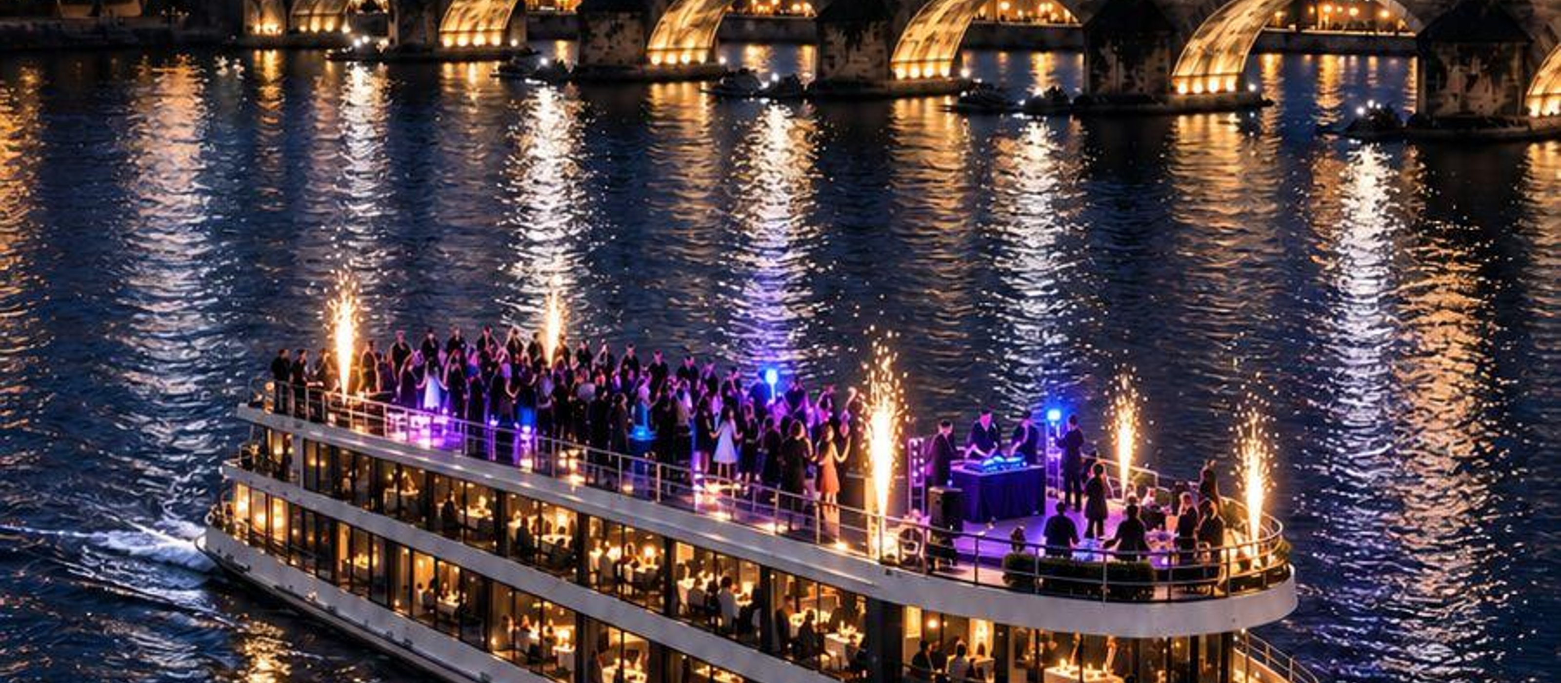 In Prag: Silvester-Party-Kreuzfahrt mit After-Party
