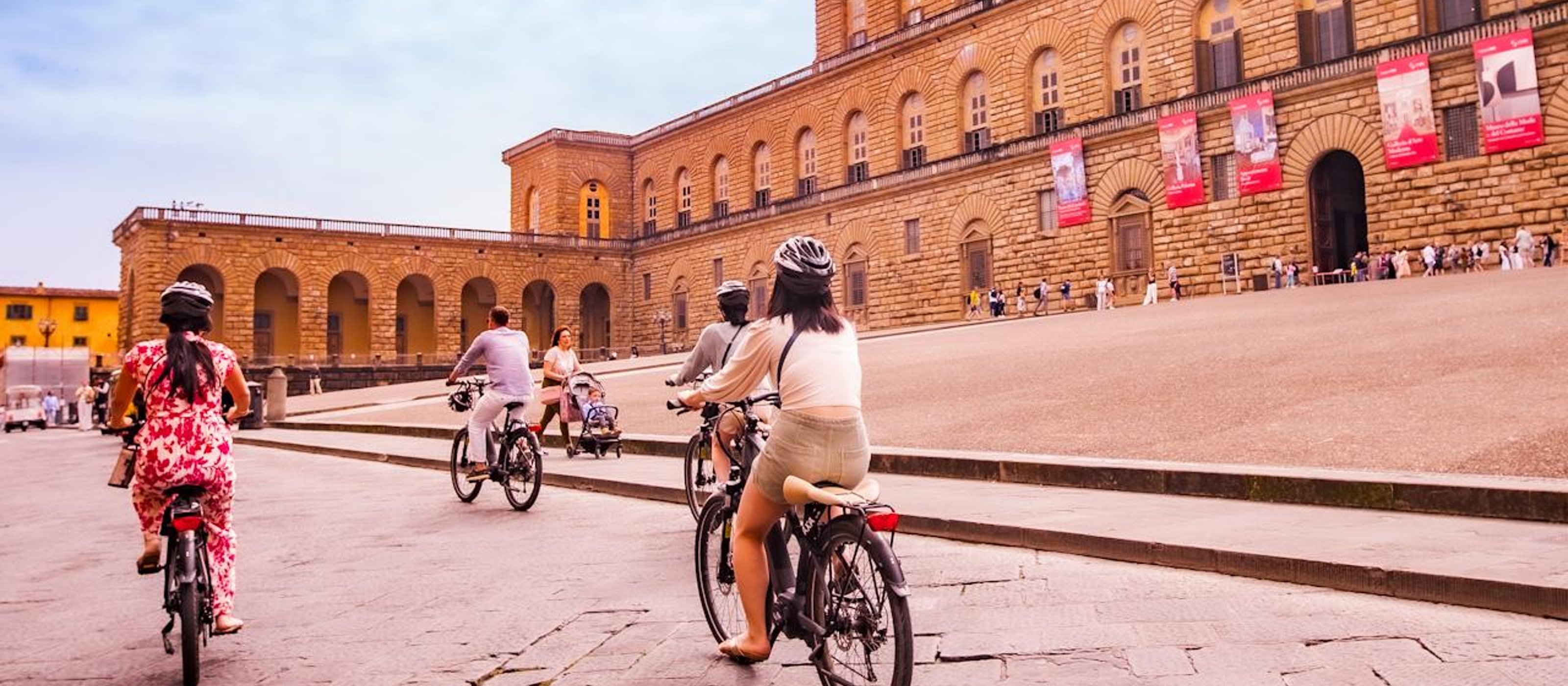 Florenz:E-Bike Stadtführung mit Halt am Piazzale Michelangelo