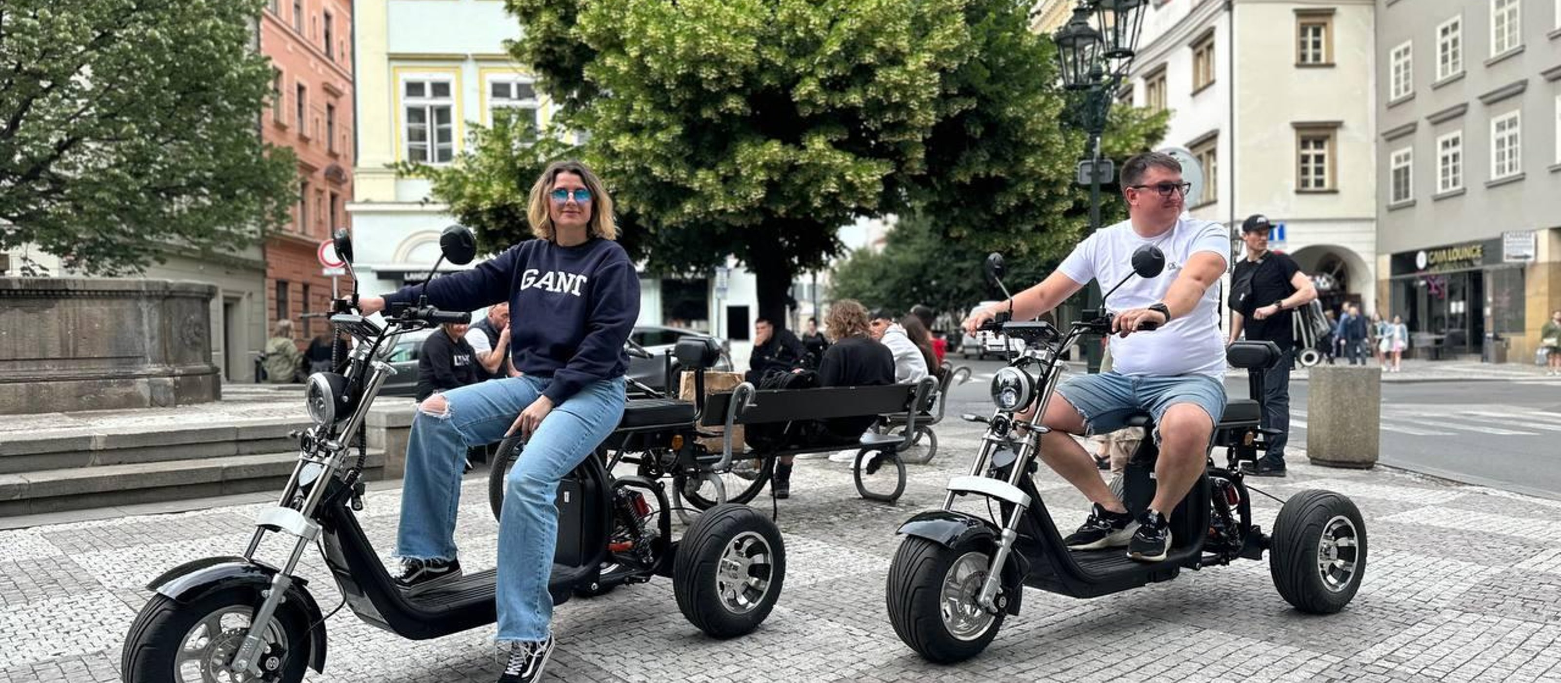 Prag: FUN-TRIKE-Tour mit Guide