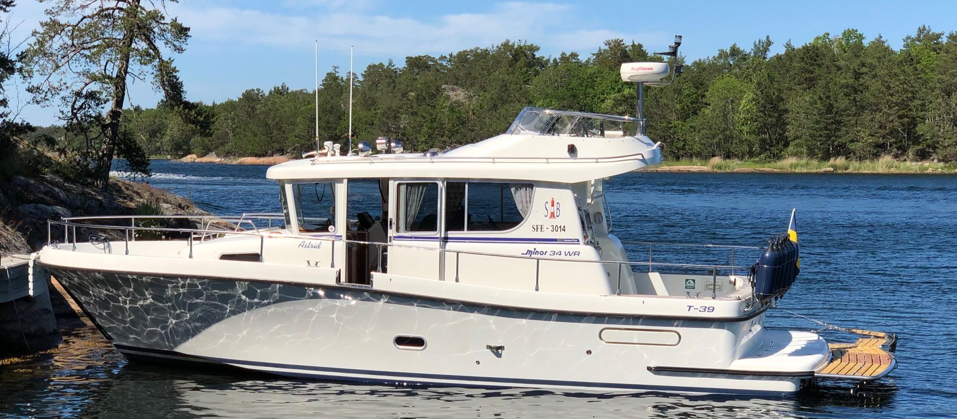 Stockholm 3-stündige private Bootstour mit Kapitän