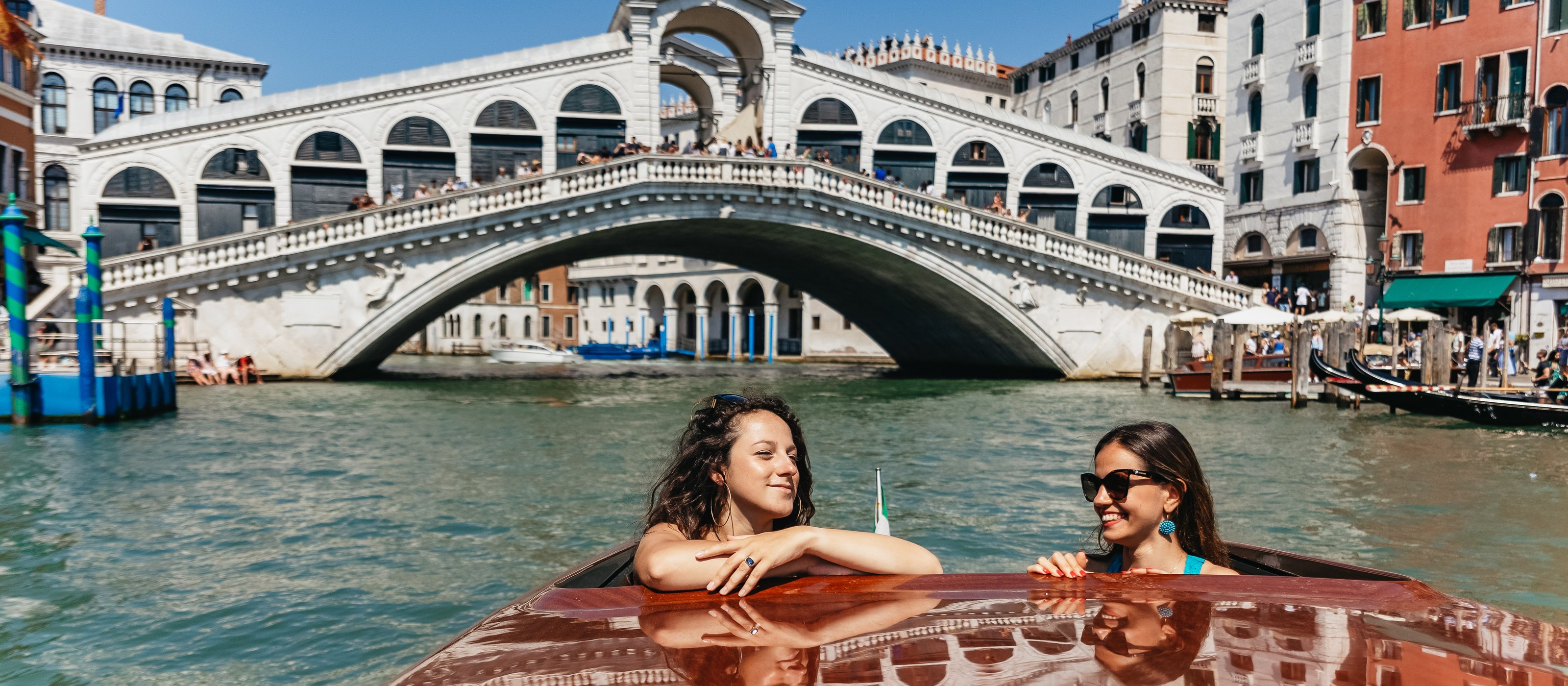 Flughafen Marco Polo: Wassertaxi vom Stadtzentrum Venedigs