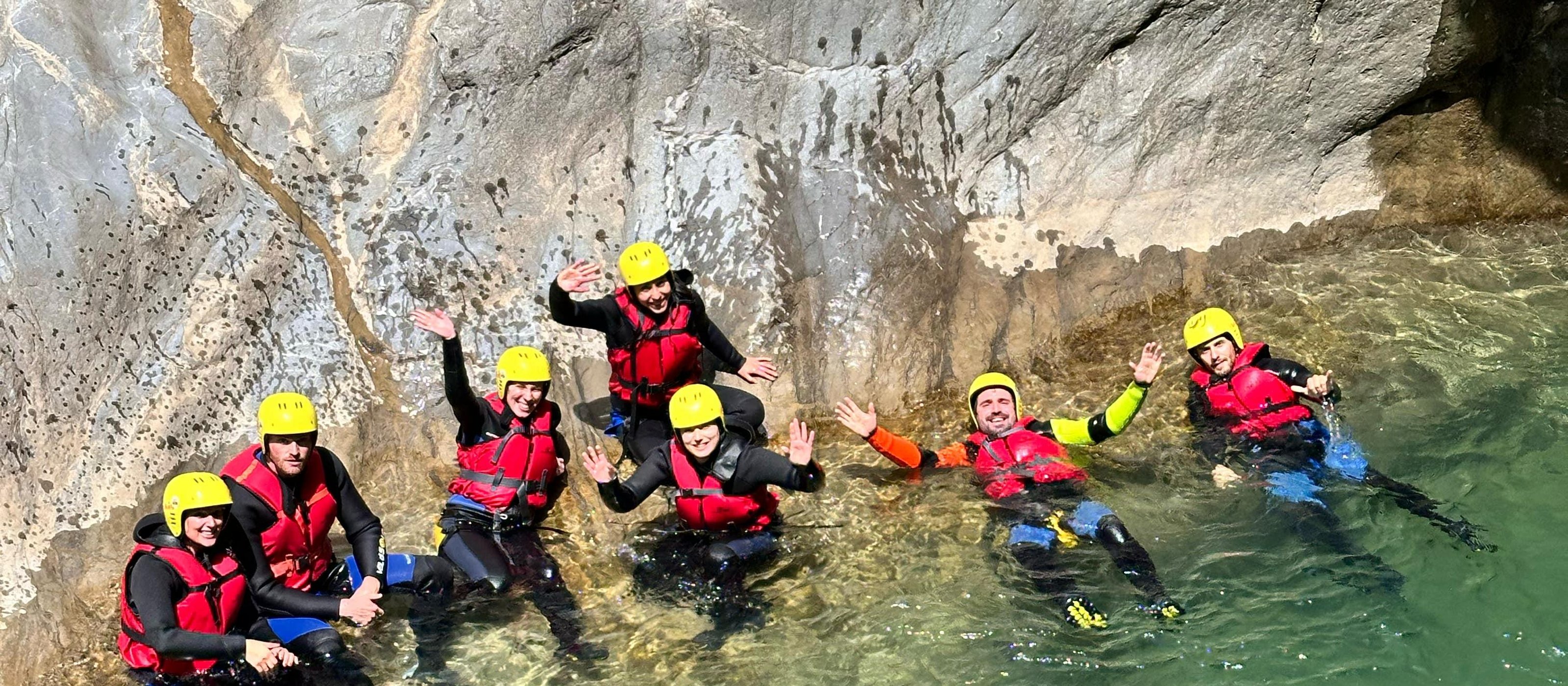 Lucca Bagni di Lucca: Familien-Canyoning + kostenlose Erinnerungsfotos