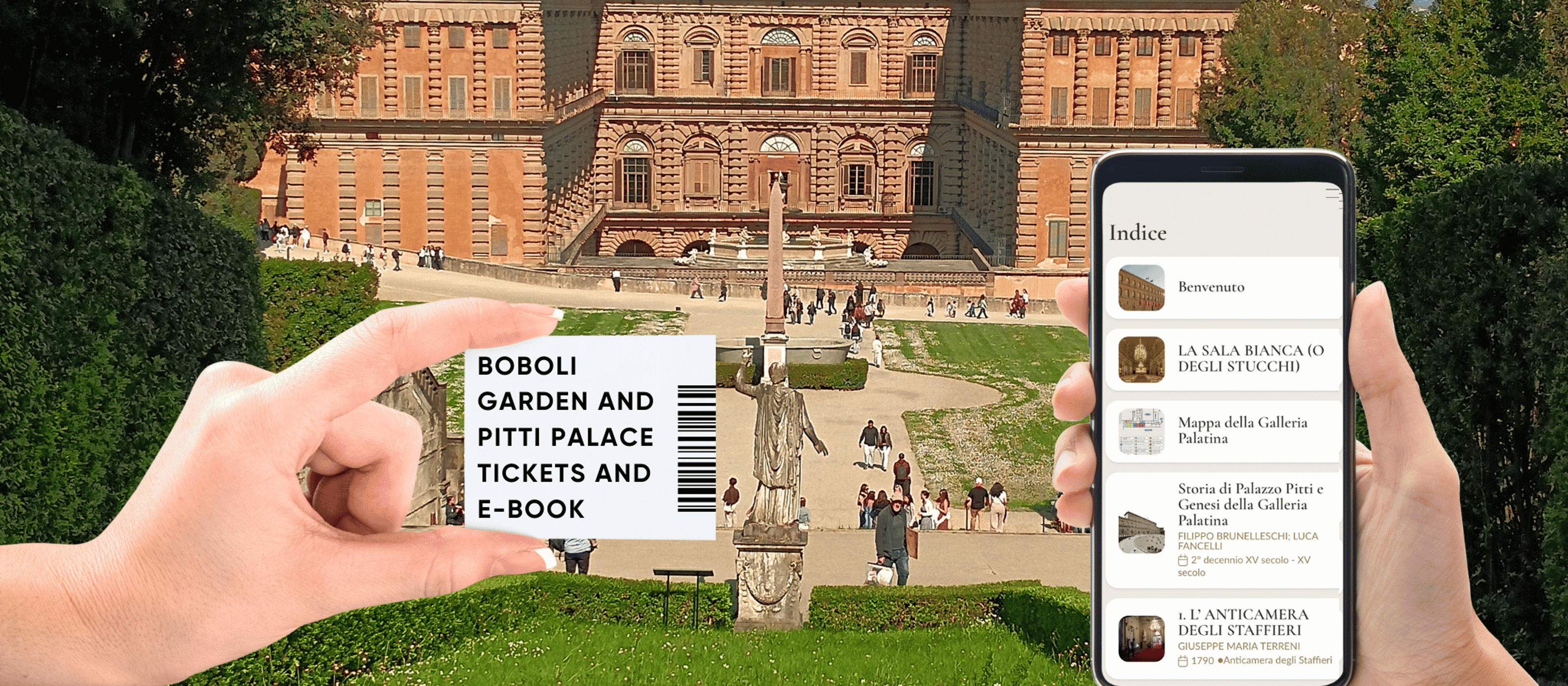 Palazzo Pitti & Boboli Gärten: Reservierter Eintritt + Audioguide der Stadt Florenz