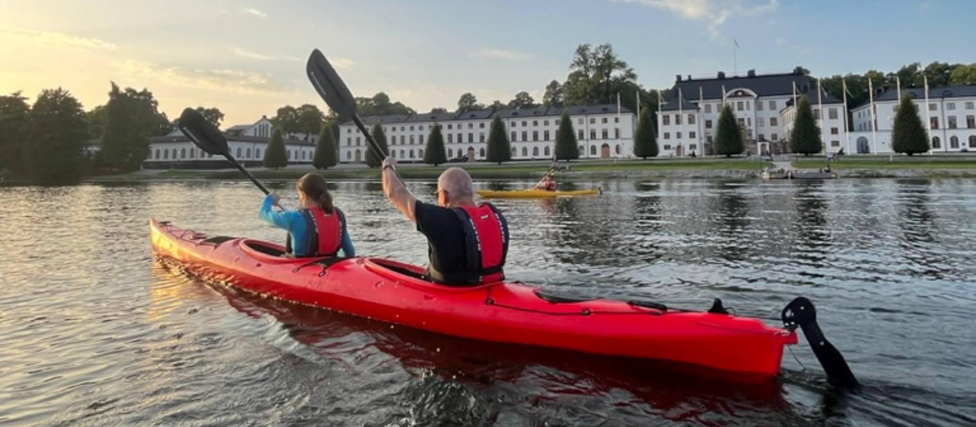 Sunset Kayak Tour in the City + Swedish Fika