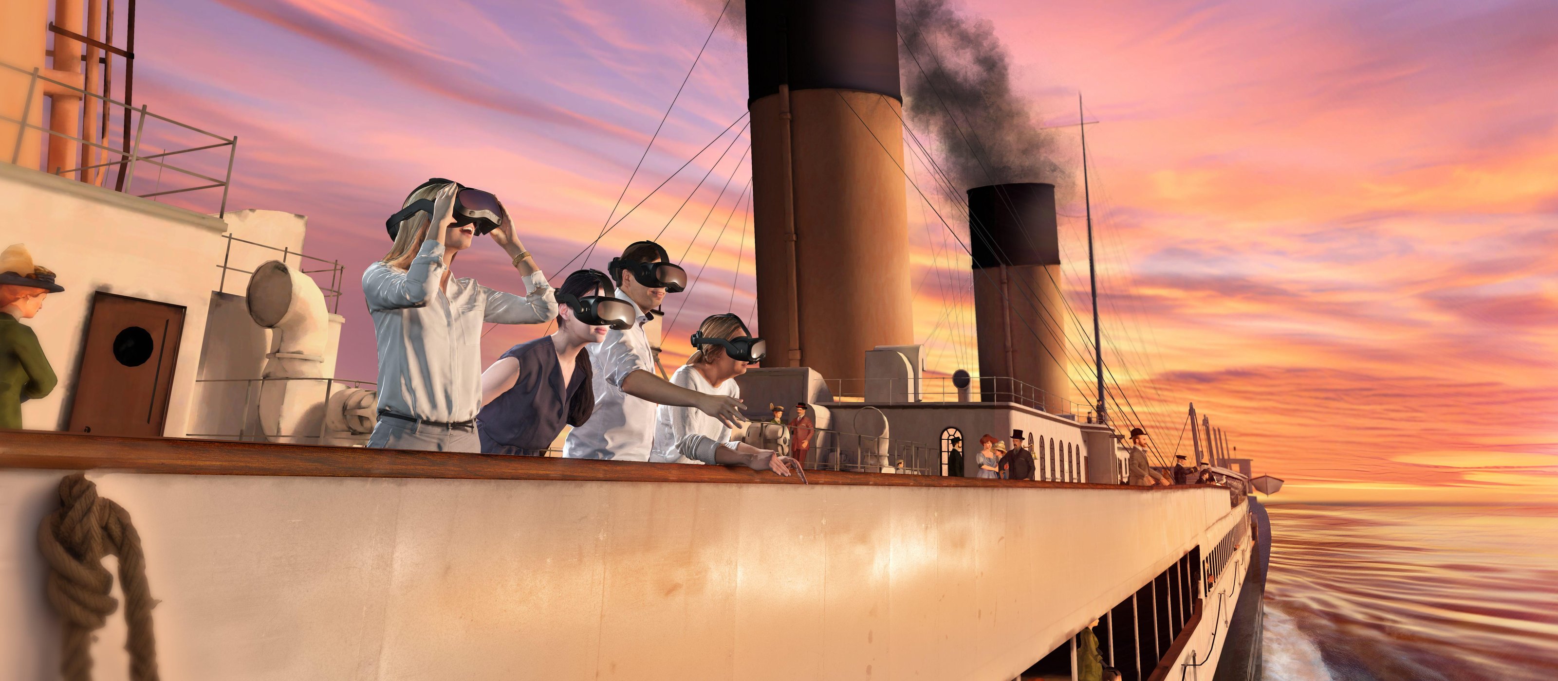 LONDON · 45 MINUTEN Titanic VR-Erlebnis