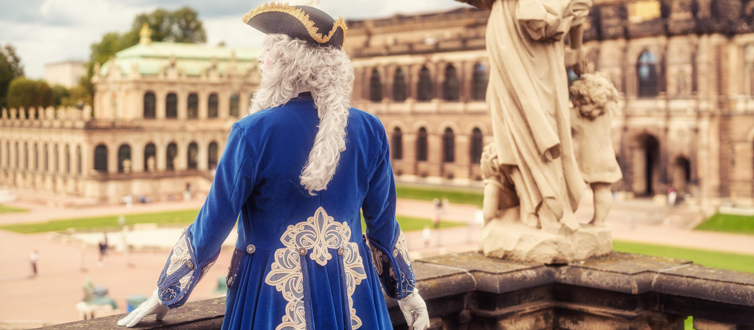 Barocke Führung durch die Altstadt Dresdens mit dem Grafen von Bünau