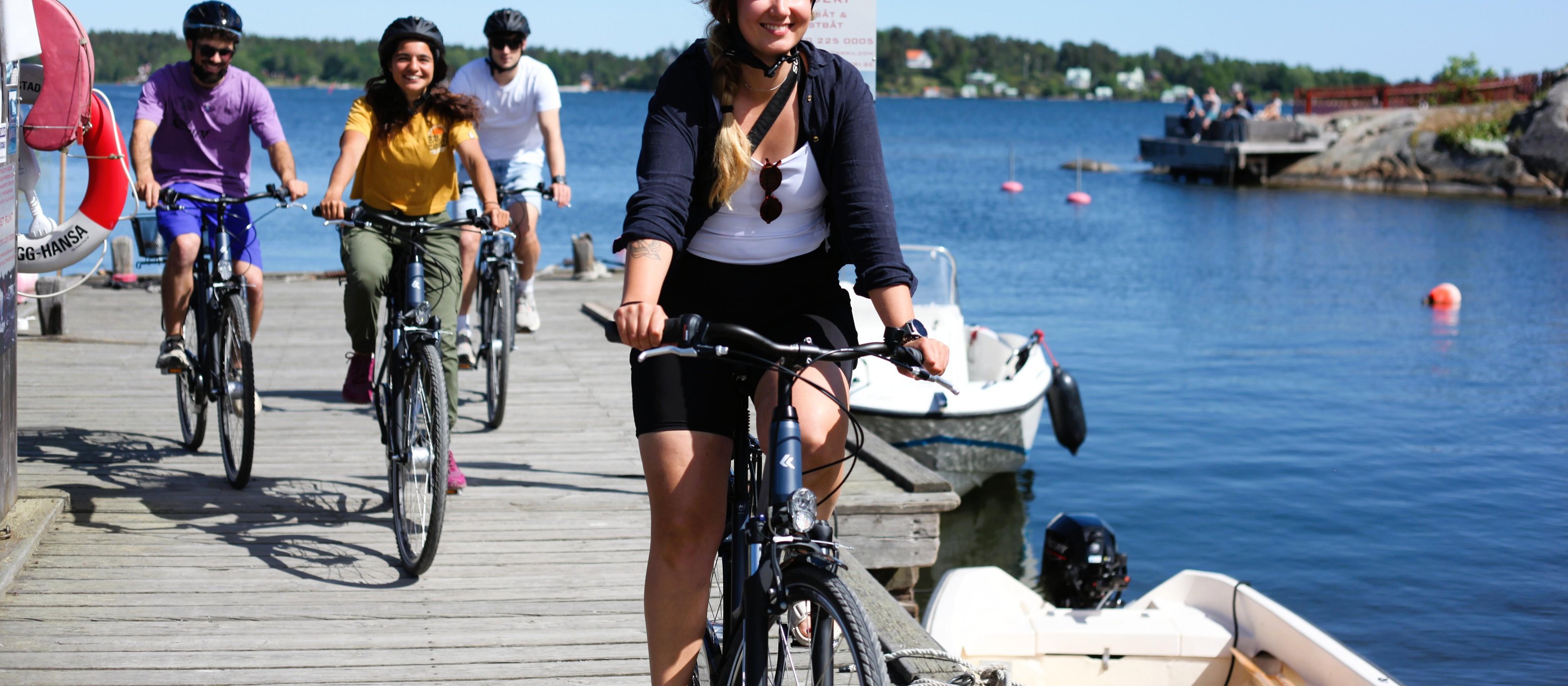 Vaxholm Geführte Fahrradtour mit schwedischer Fika