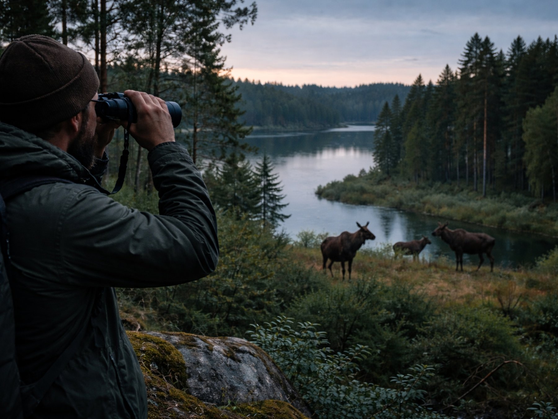Wildtier-Tour mit Abendessen und kurzer Wanderung