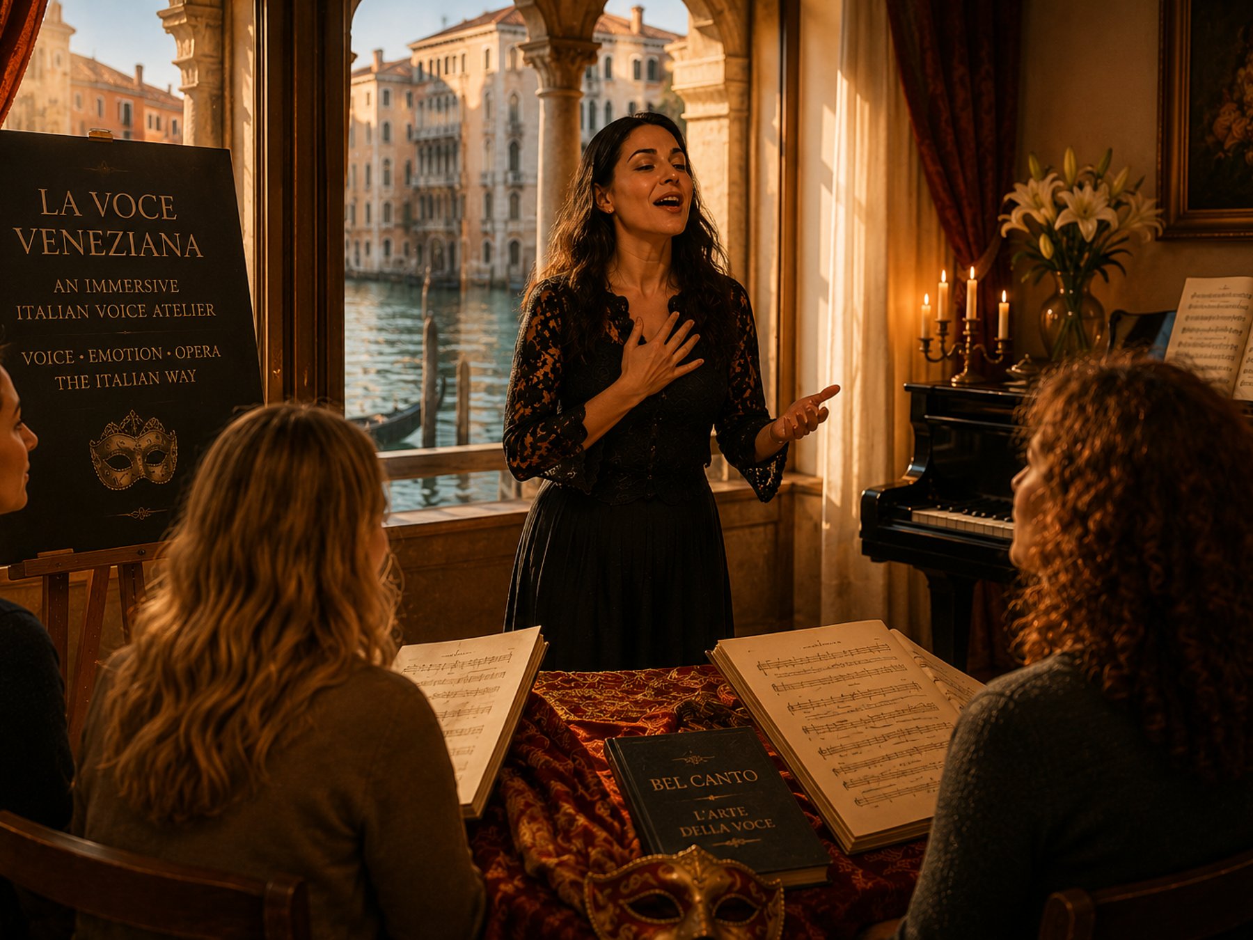 In Dresden La Voce Veneziana: Opernerlebnis in Dresden