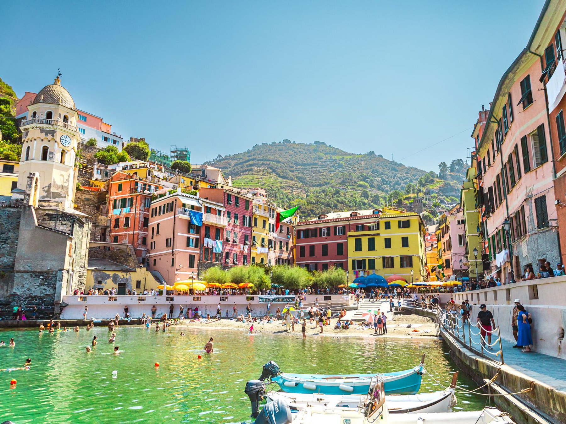 Florenz: Tagestour nach Cinque Terre mit optionalem Streetfood