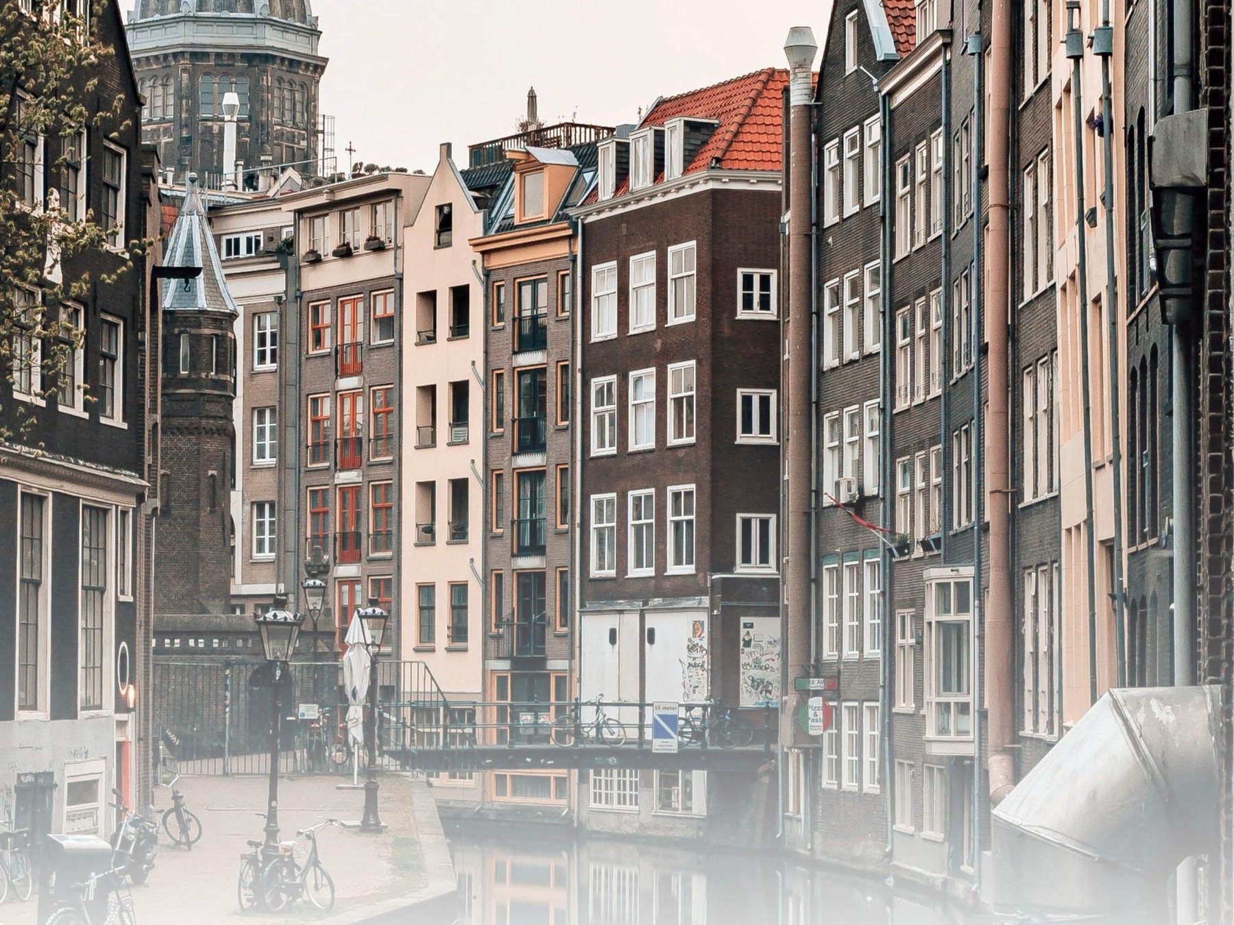 Tour durch das historische Zentrum von Amsterdam auf Italienisch