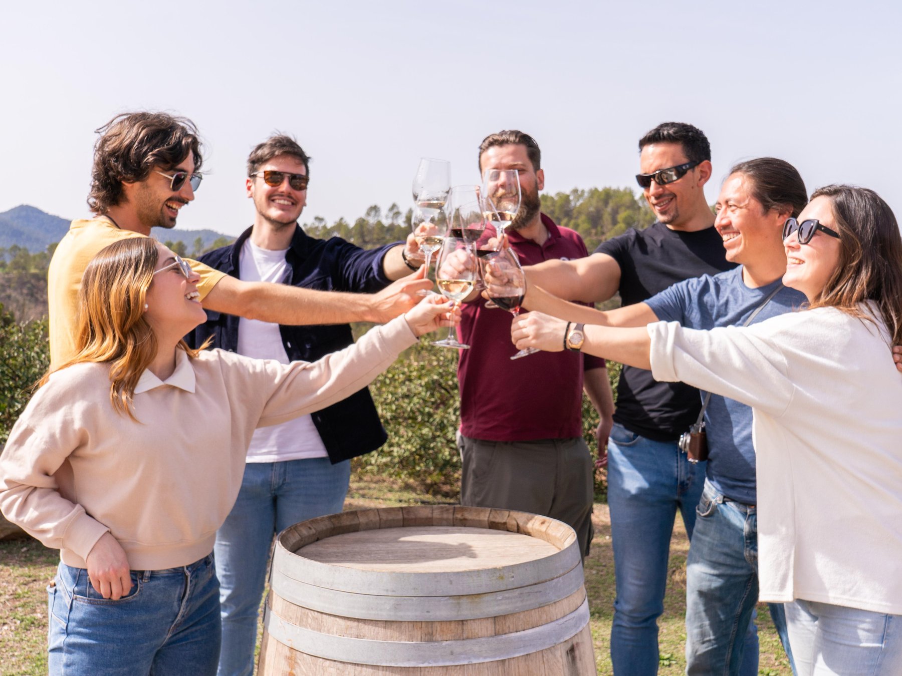 Montserrat Ganztagestour mit Weingut-Mittagessen & Weinprobe