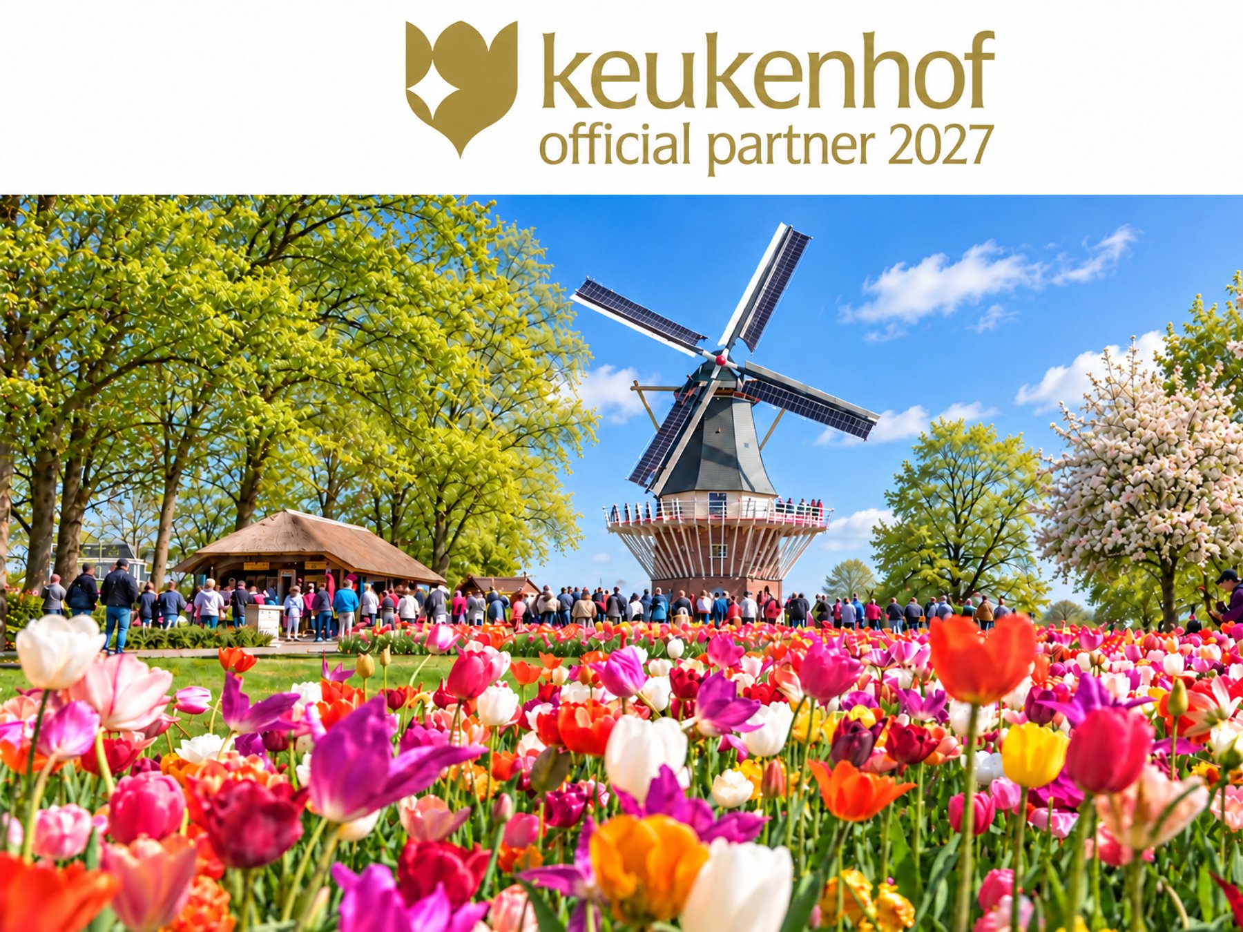 Keukenhof: Tagesausflug + Windmühlenfahrt