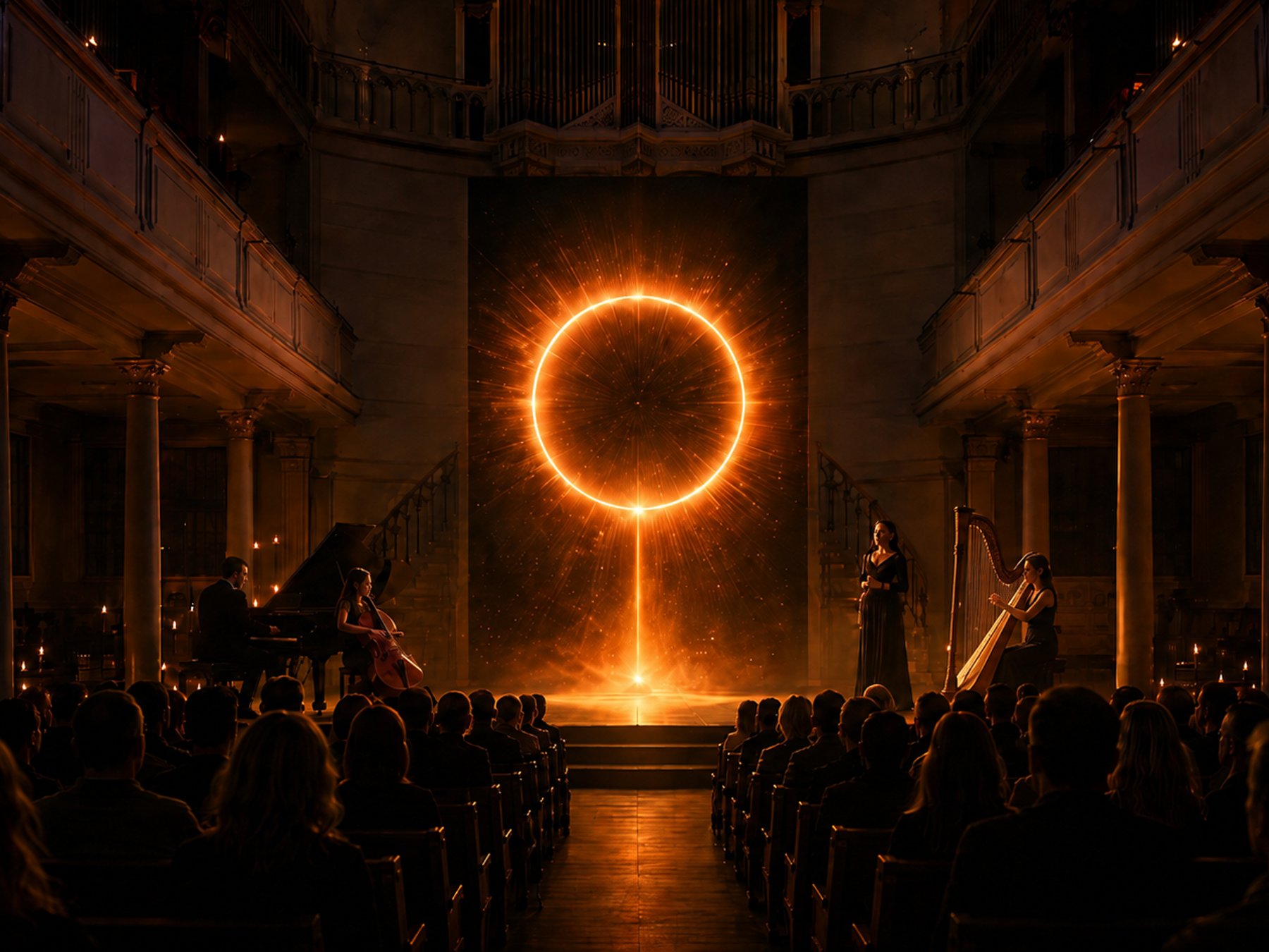 EYRA Immersives Live-Musik- und Licht-Erlebnis