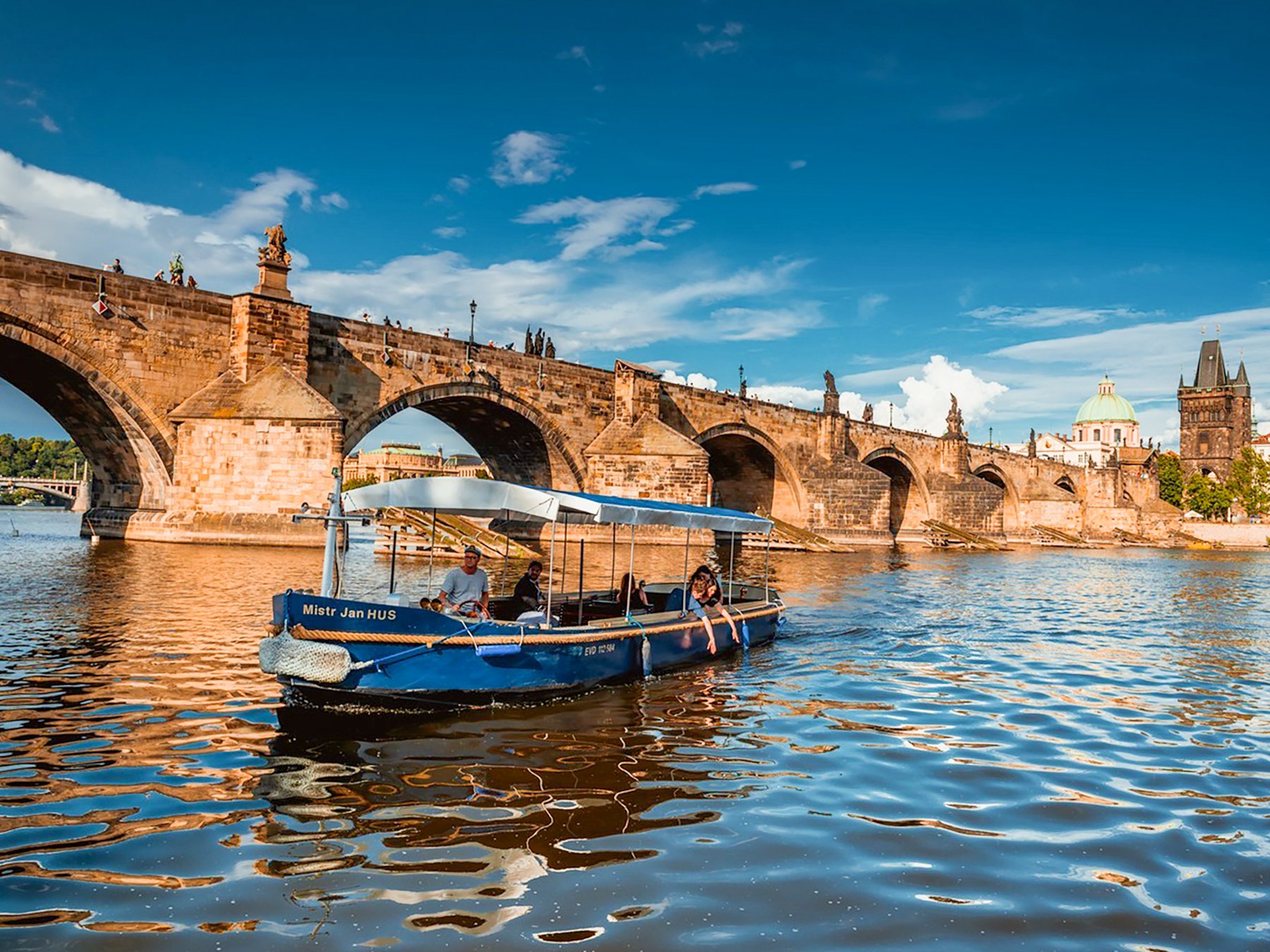 Prag: Bootstour durch den Teufelskanal