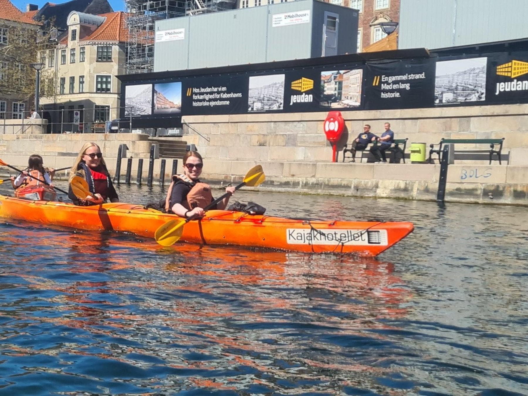 Kajaktour im Kopenhagener Hafen - Juni, Juli und August