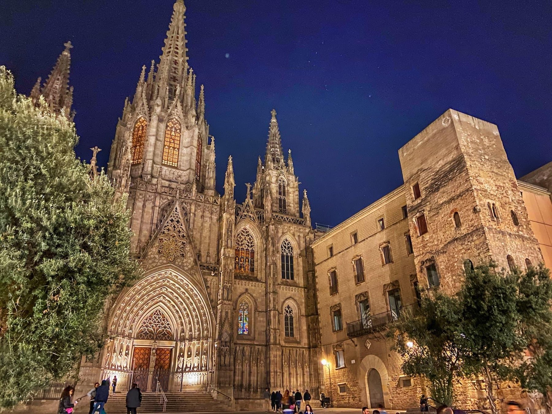 In Barcelona Barcelona Gotisches Viertel & El Born Kleingruppen-Rundgang
