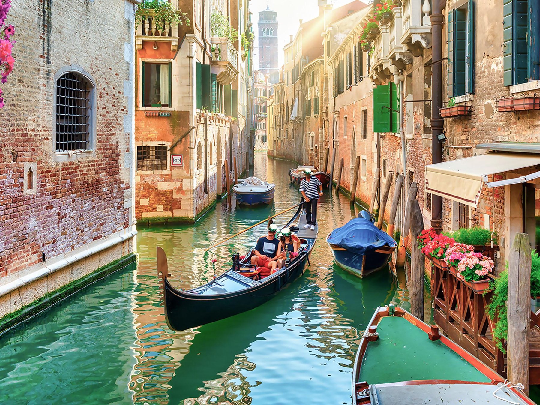 Die private Gondel von Venedig: Romantische Serenade