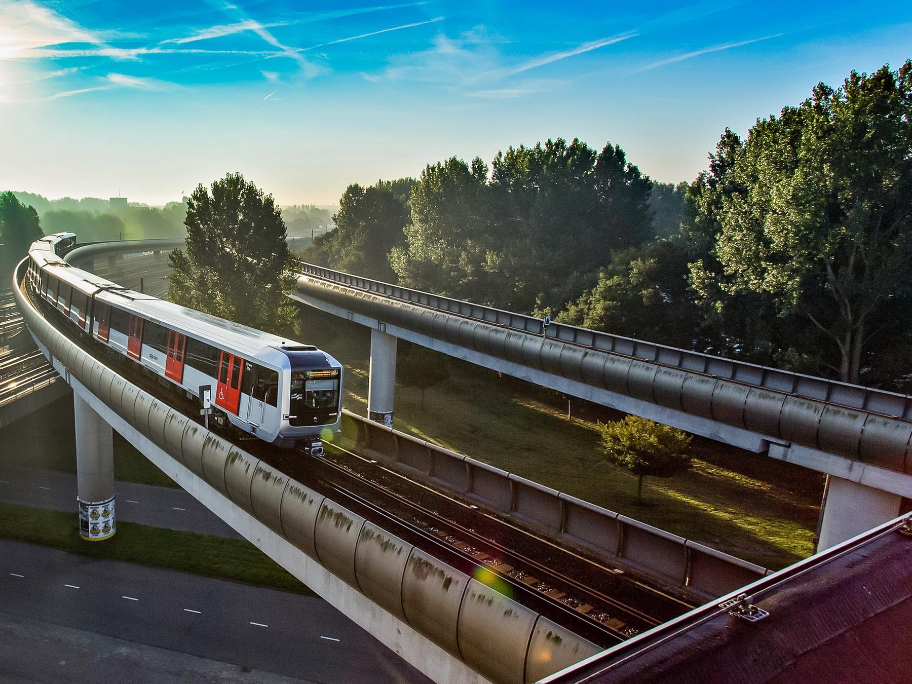 Amsterdam: Zug-, Straßenbahn-, Bus- und Metrofahrkarte