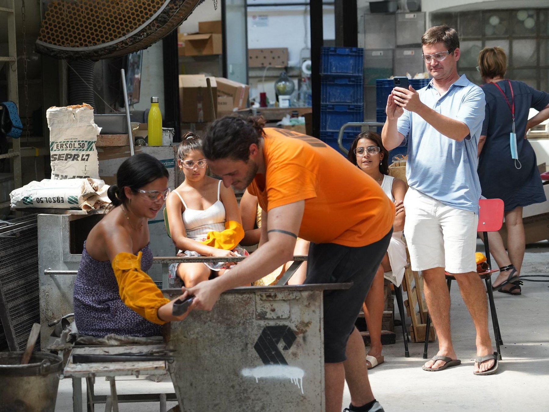 Murano Tiefgehende Glasfabrik Geführte Tour