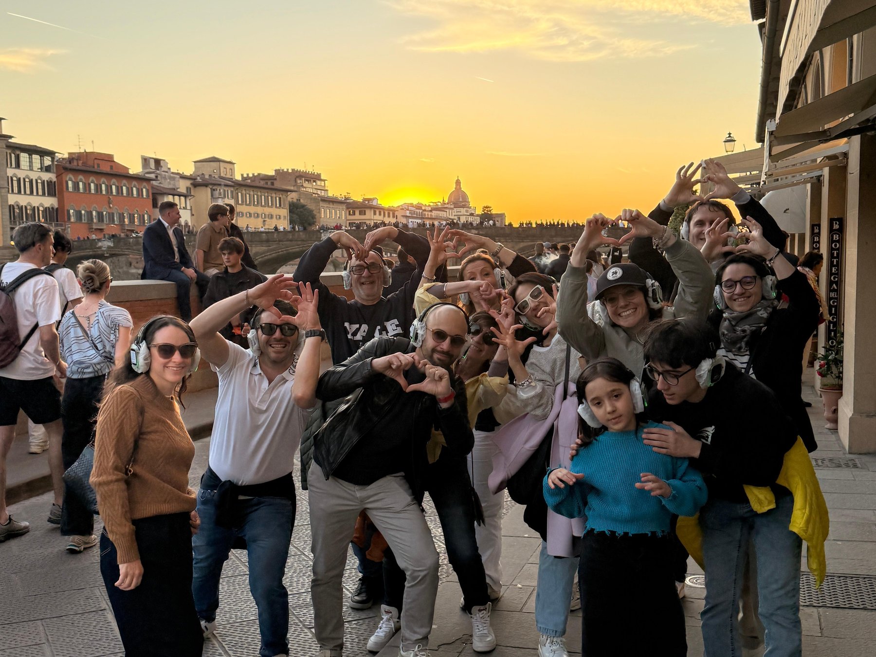 Florenz: Silent-Disco-Rundgang & Aperol Spritz