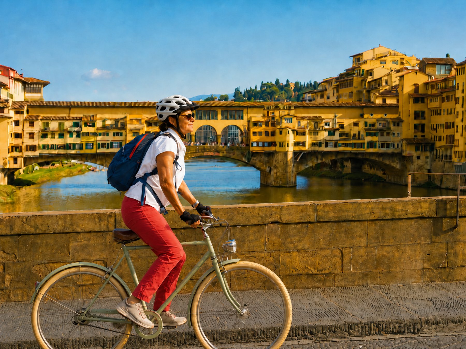 Florenz mit dem Vintage-Fahrrad: Versteckte Parks und Renaissance-Ausblicke