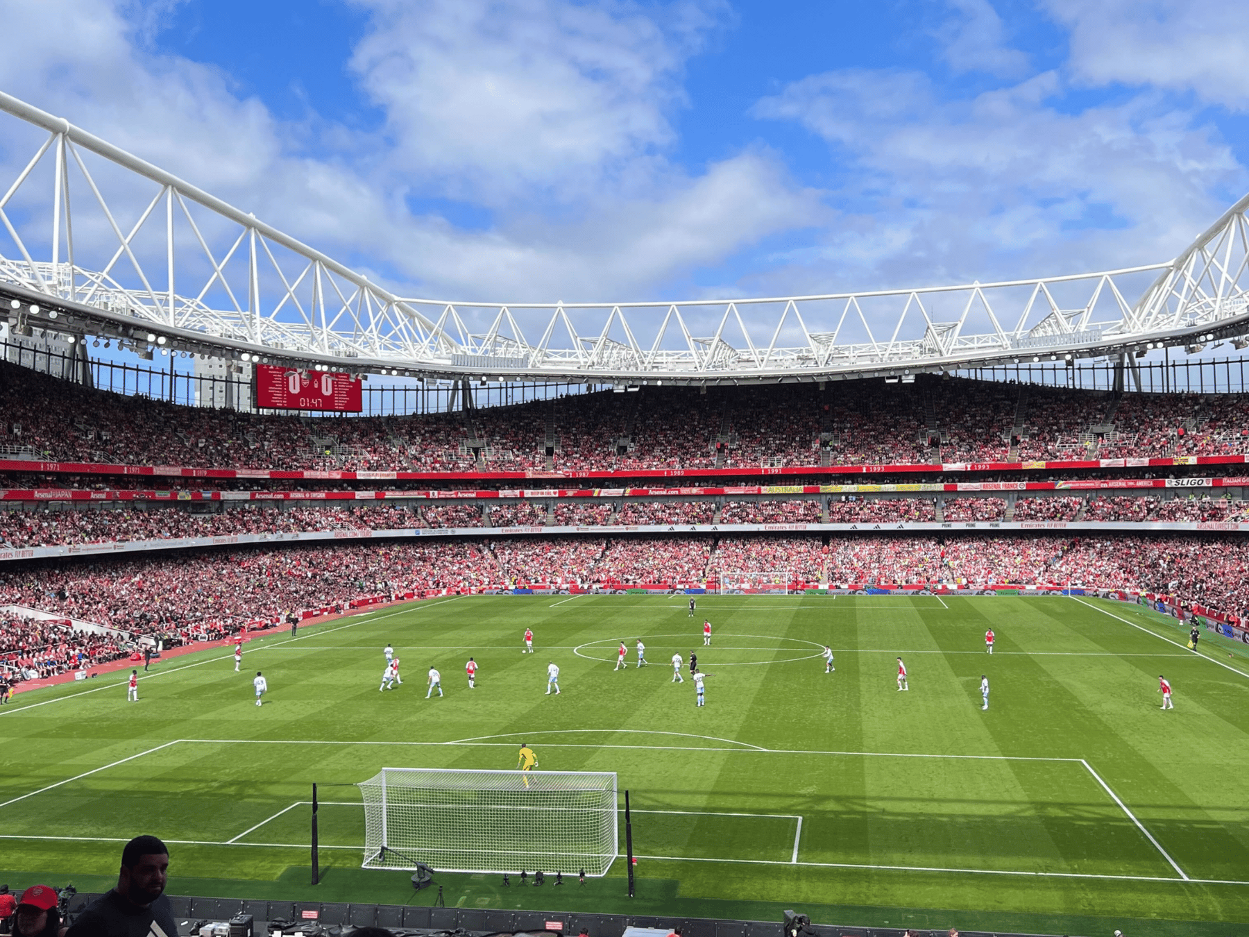 Arsenal FC Fußballspiel: Emirates-Stadion