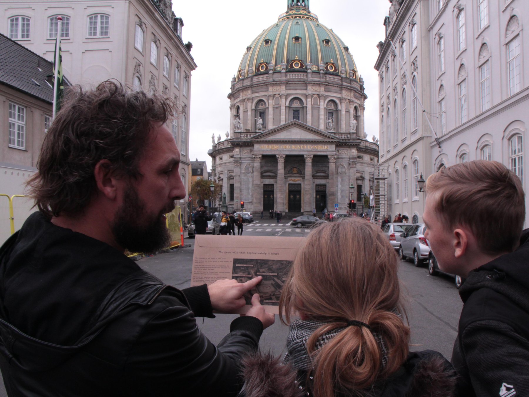 Krimijagd am Schloss Amalienborg